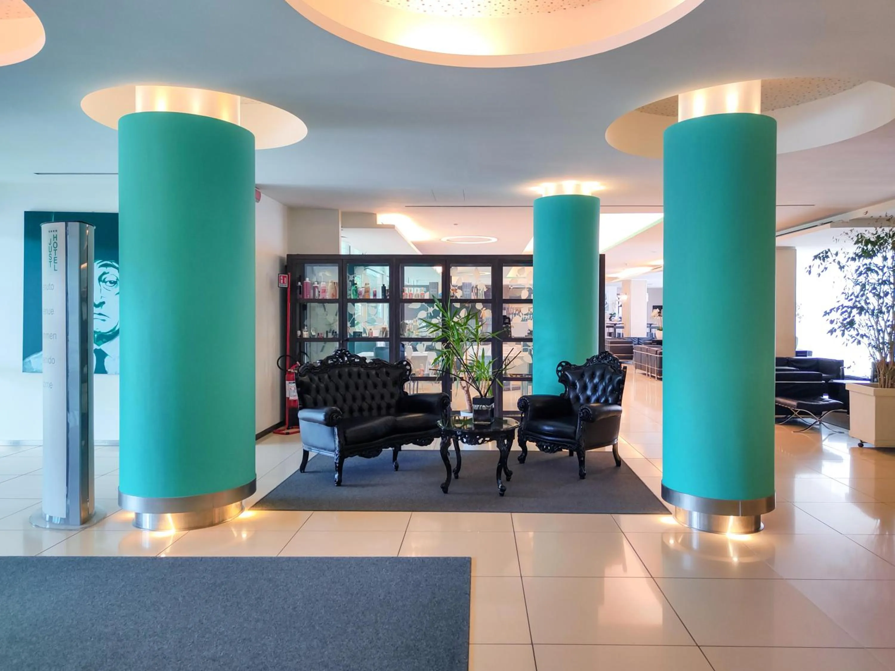 Lobby or reception in Just Hotel Lomazzo Fiera