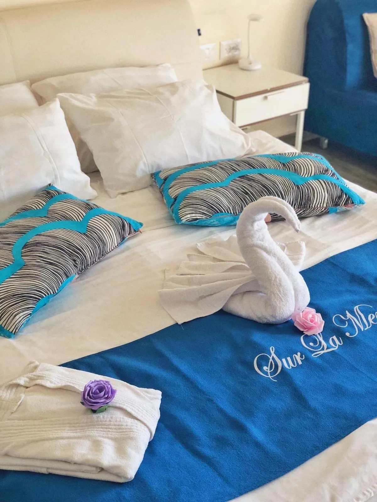 Bed in Sur La Mer Hotel Ashdod