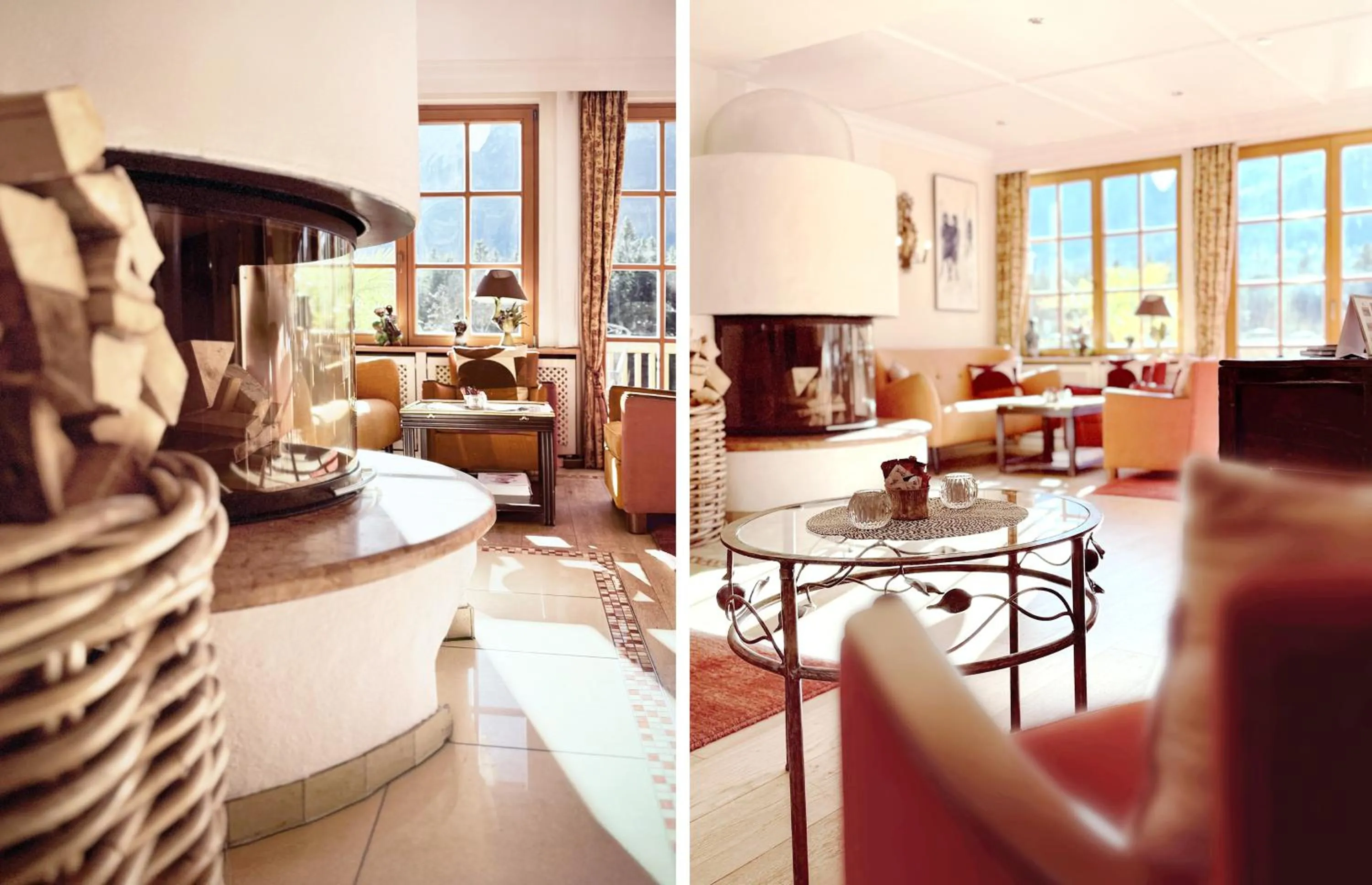 Lounge or bar in Romantik Alpenhotel Waxenstein