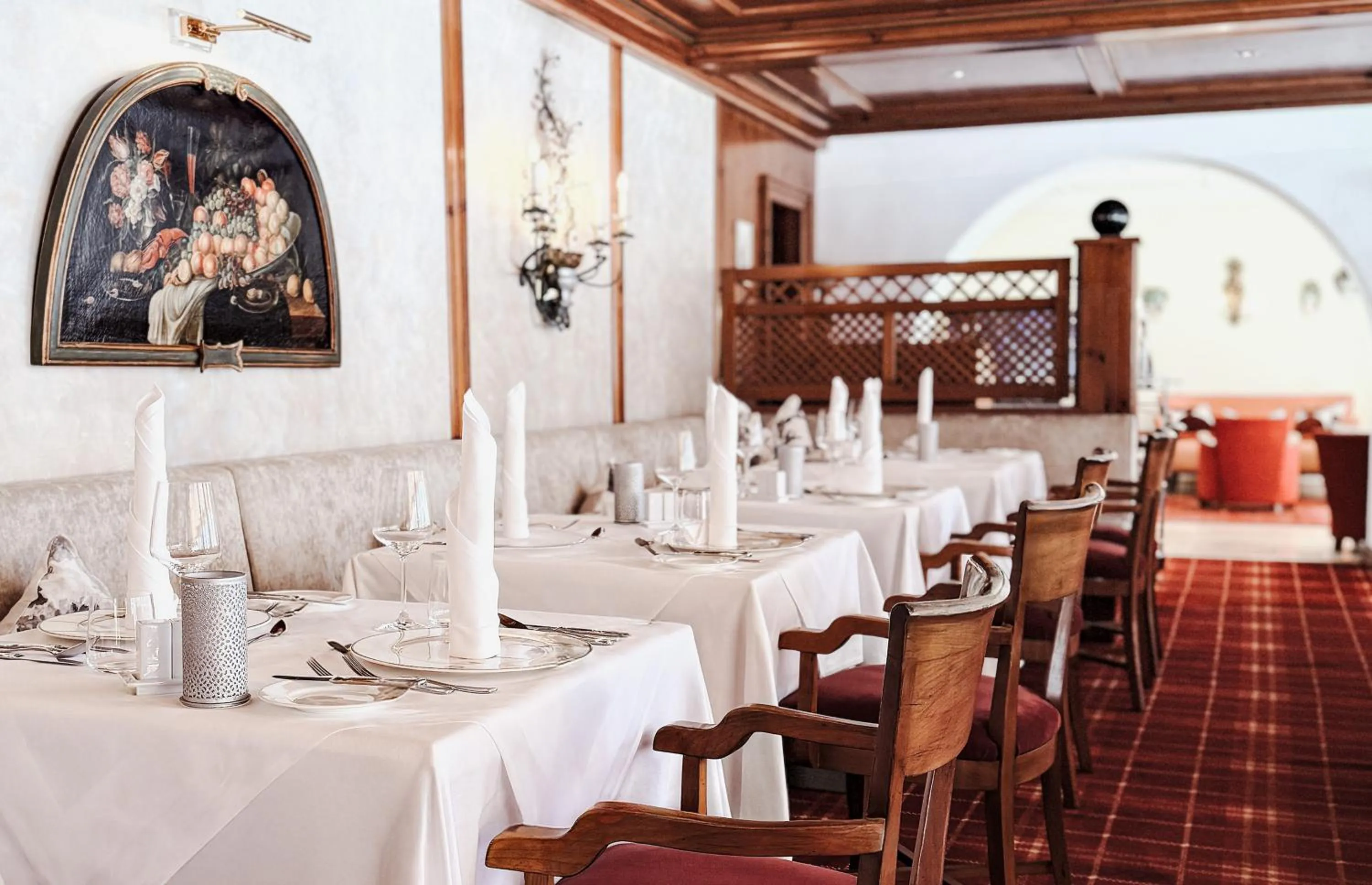 Restaurant/places to eat in Romantik Alpenhotel Waxenstein