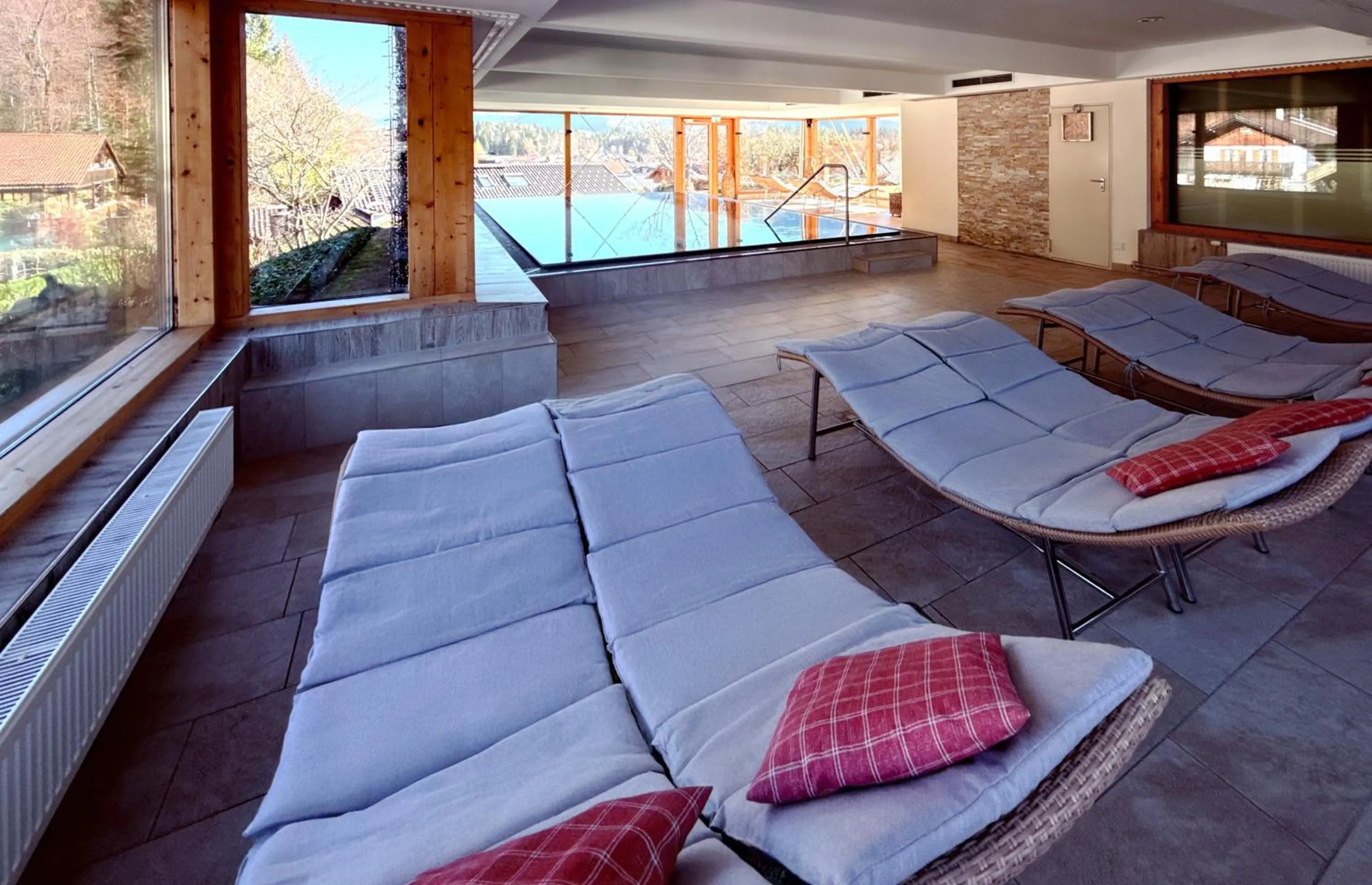 Spa and wellness centre/facilities in Romantik Alpenhotel Waxenstein