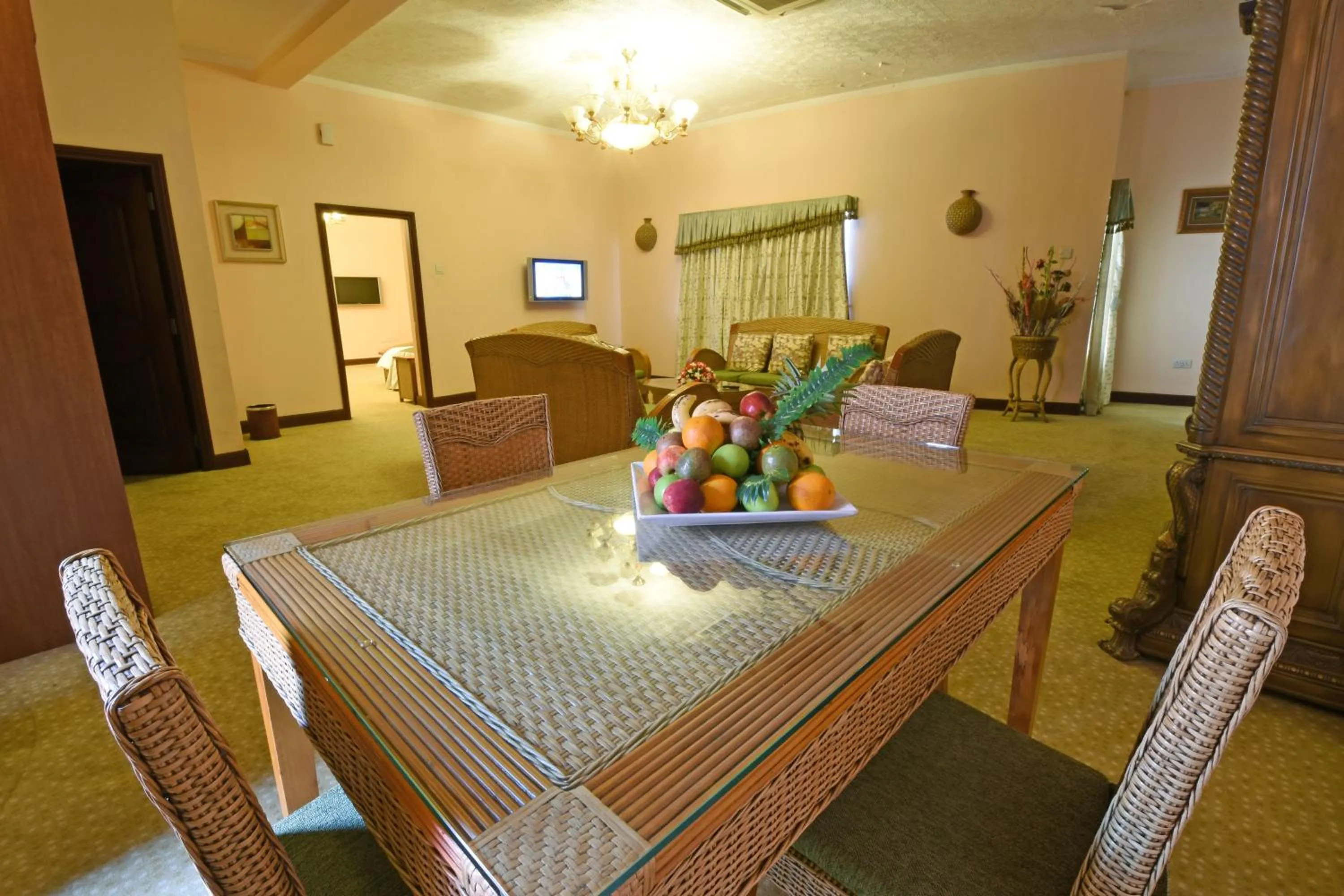 Dining area in Imperial Royale Hotel