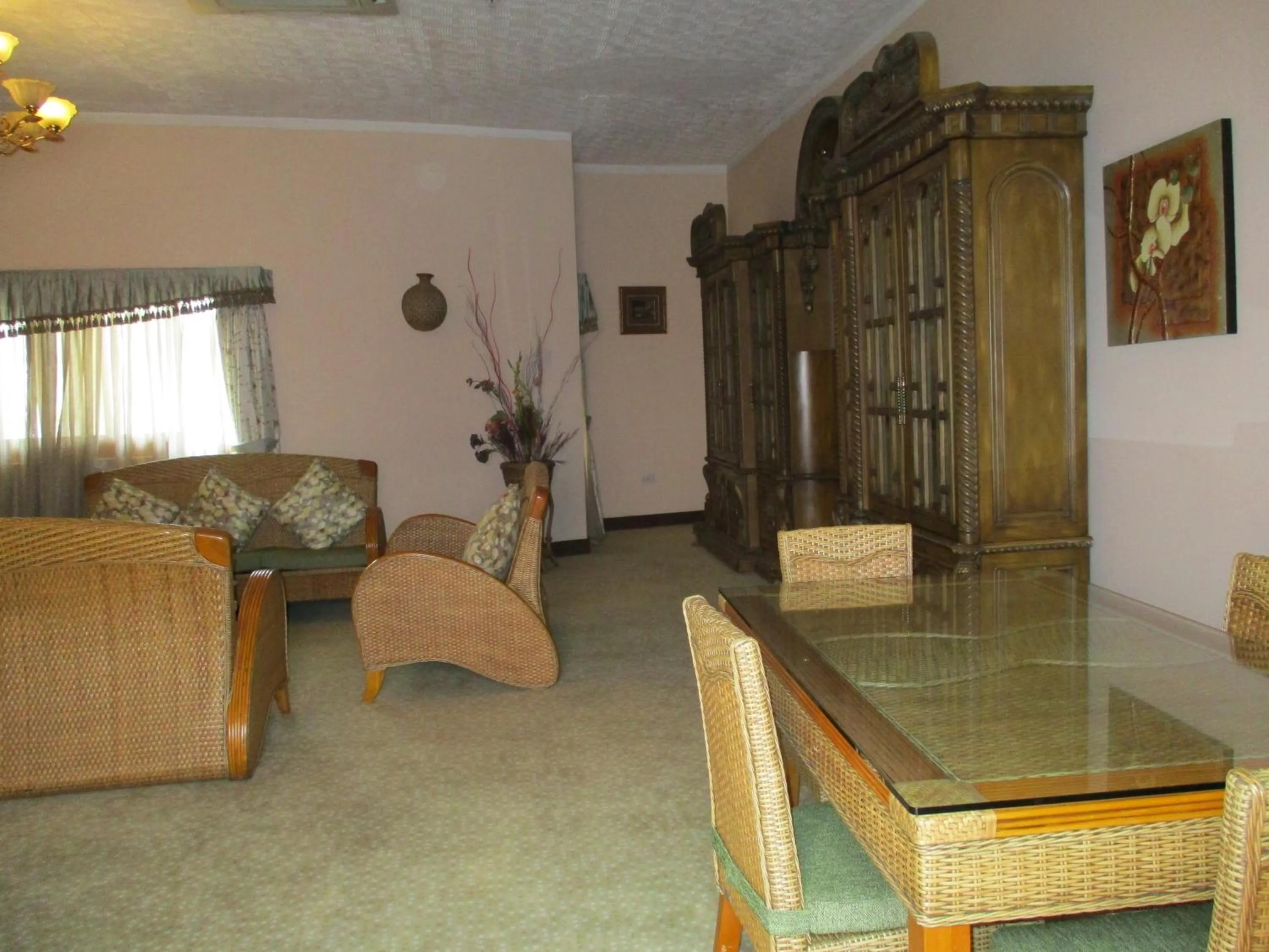 Dining area in Imperial Royale Hotel