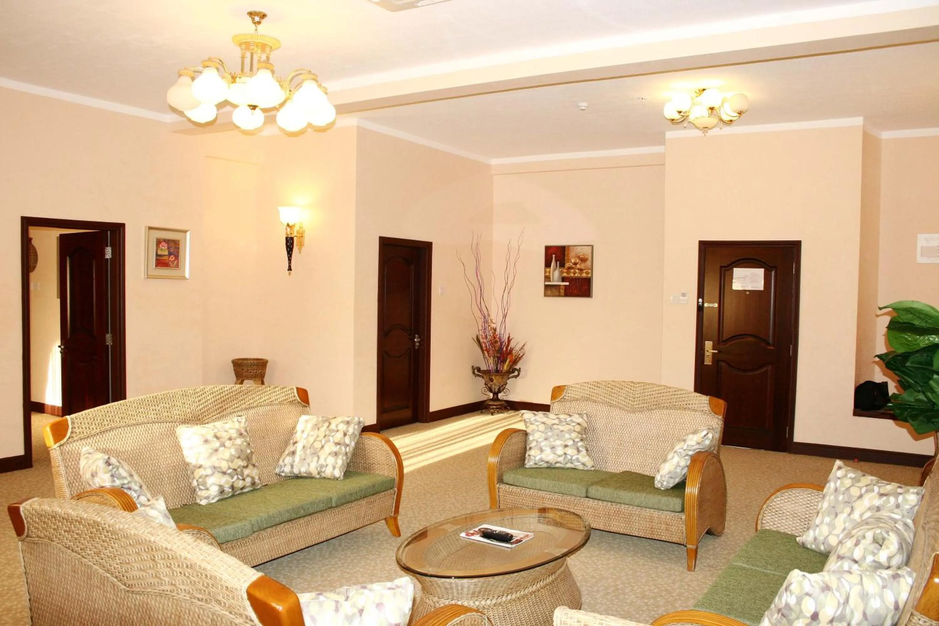 Living room in Imperial Royale Hotel