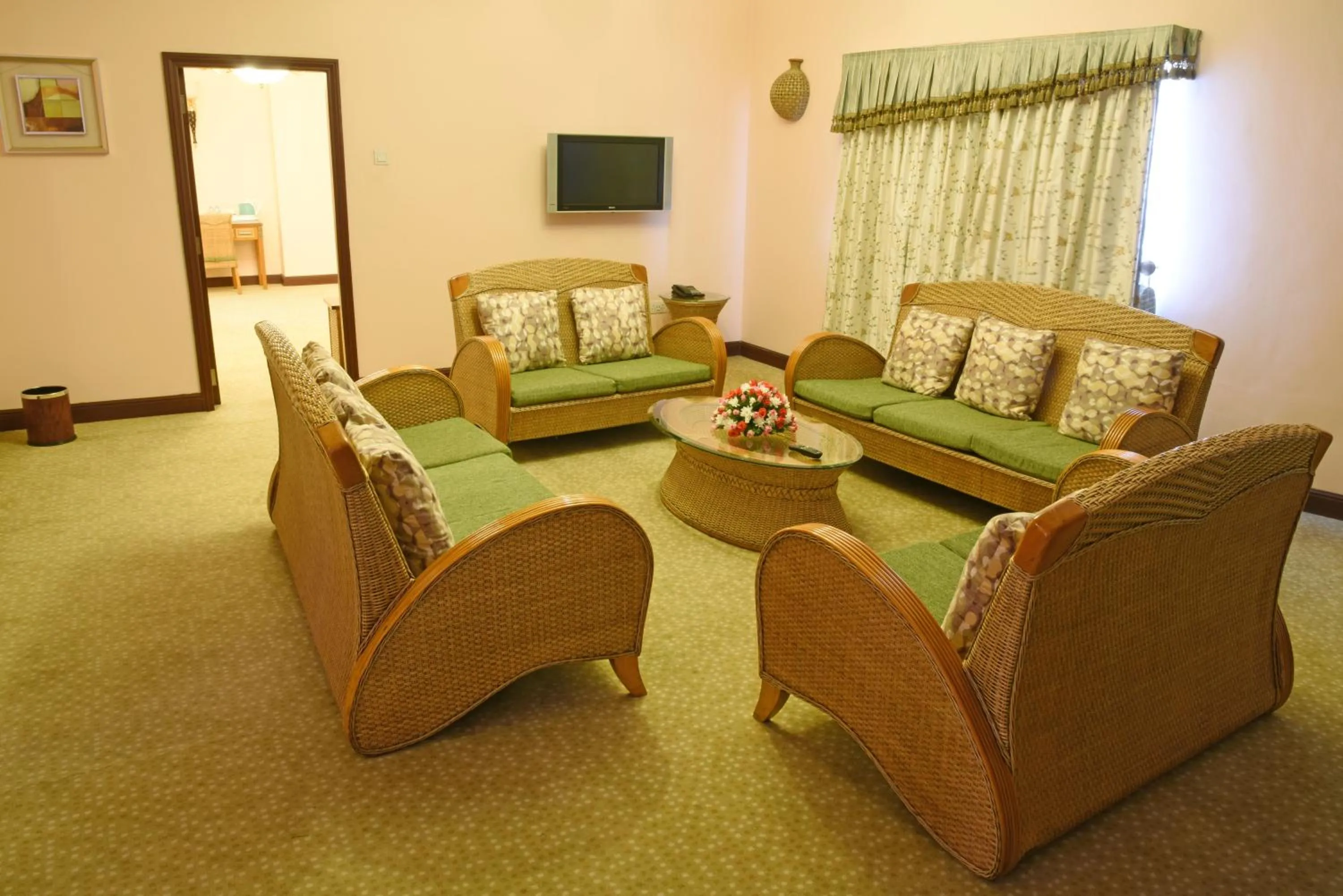 Living room in Imperial Royale Hotel