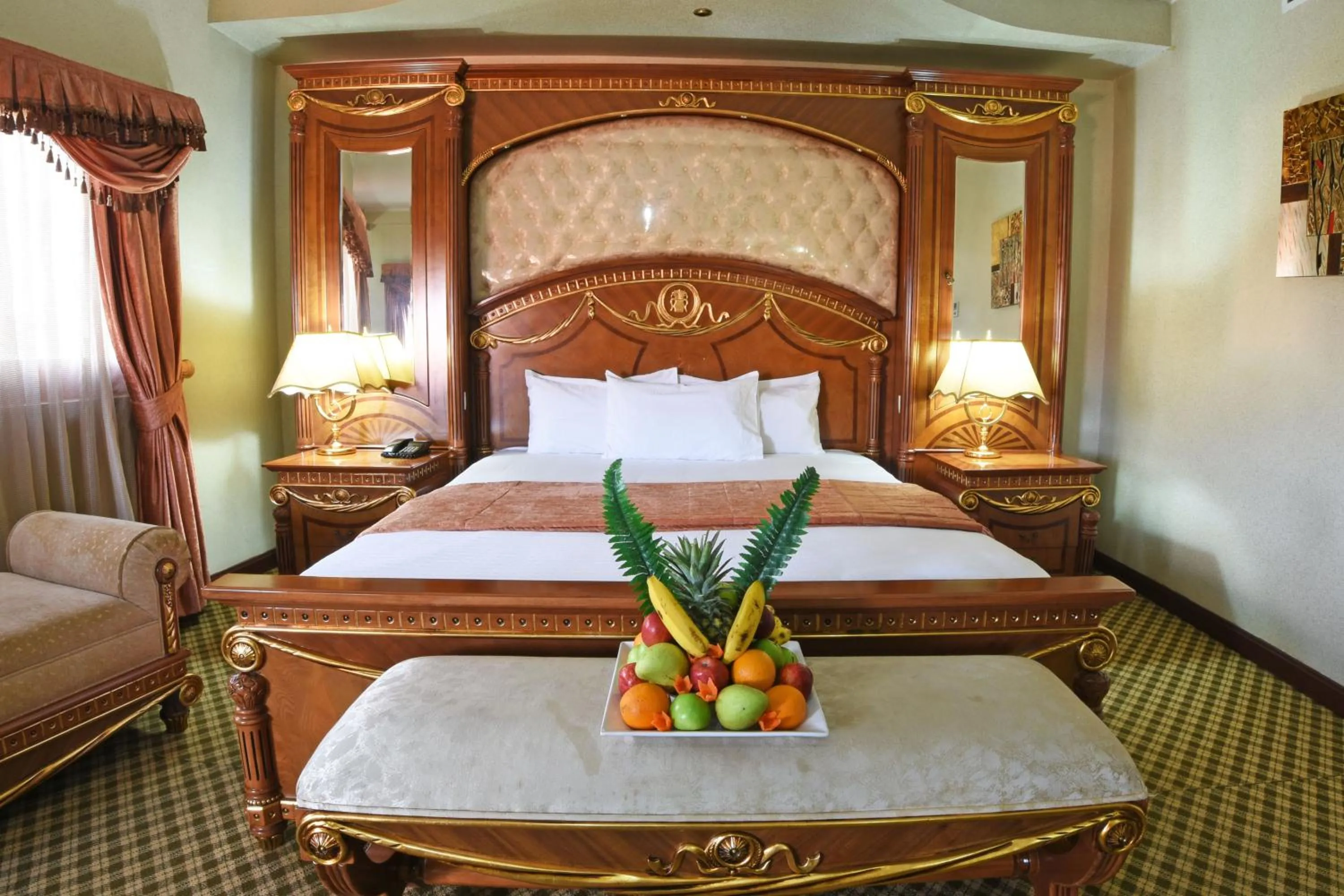 Bed in Imperial Royale Hotel
