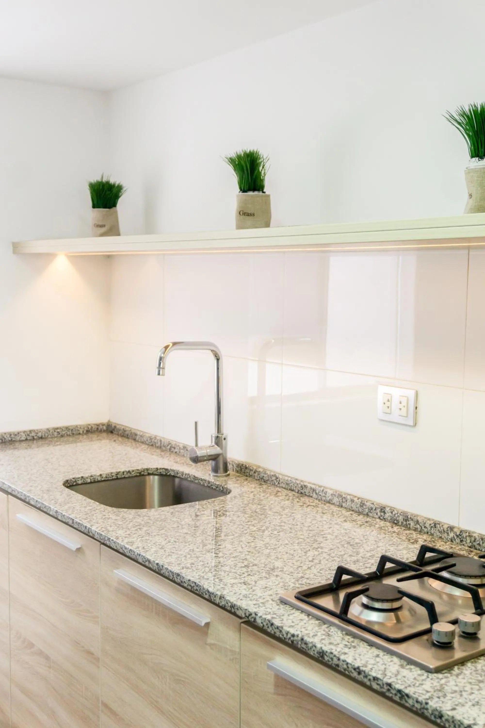 Kitchen or kitchenette in Daniel's Apart Hotel