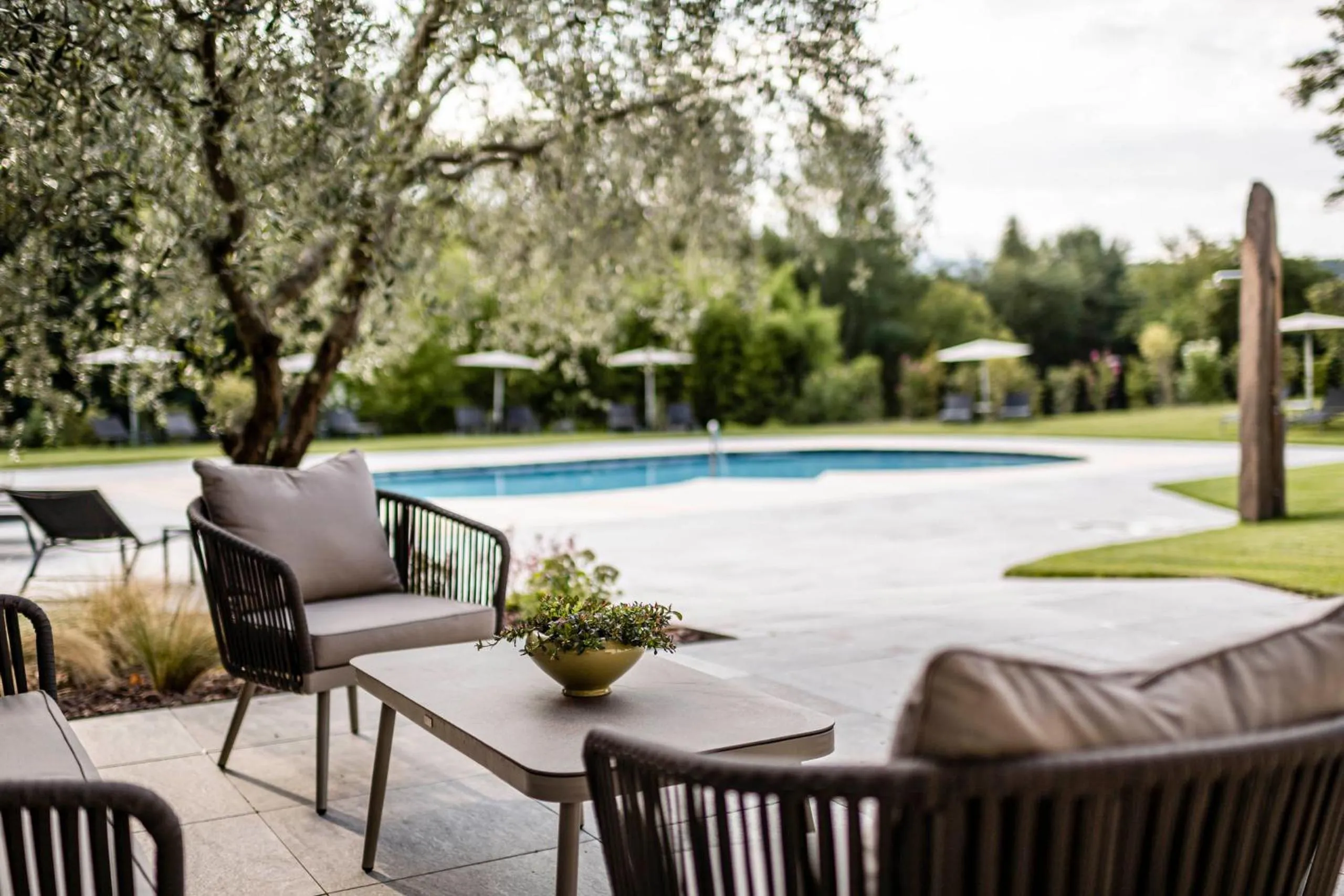 Swimming pool in Hotel Ansitz Rungghof