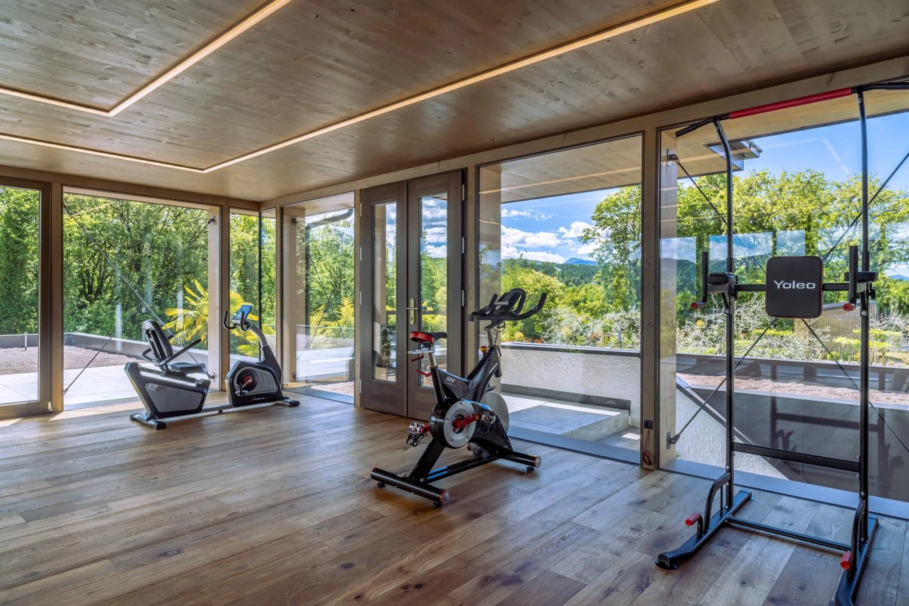 Fitness centre/facilities in Hotel Ansitz Rungghof
