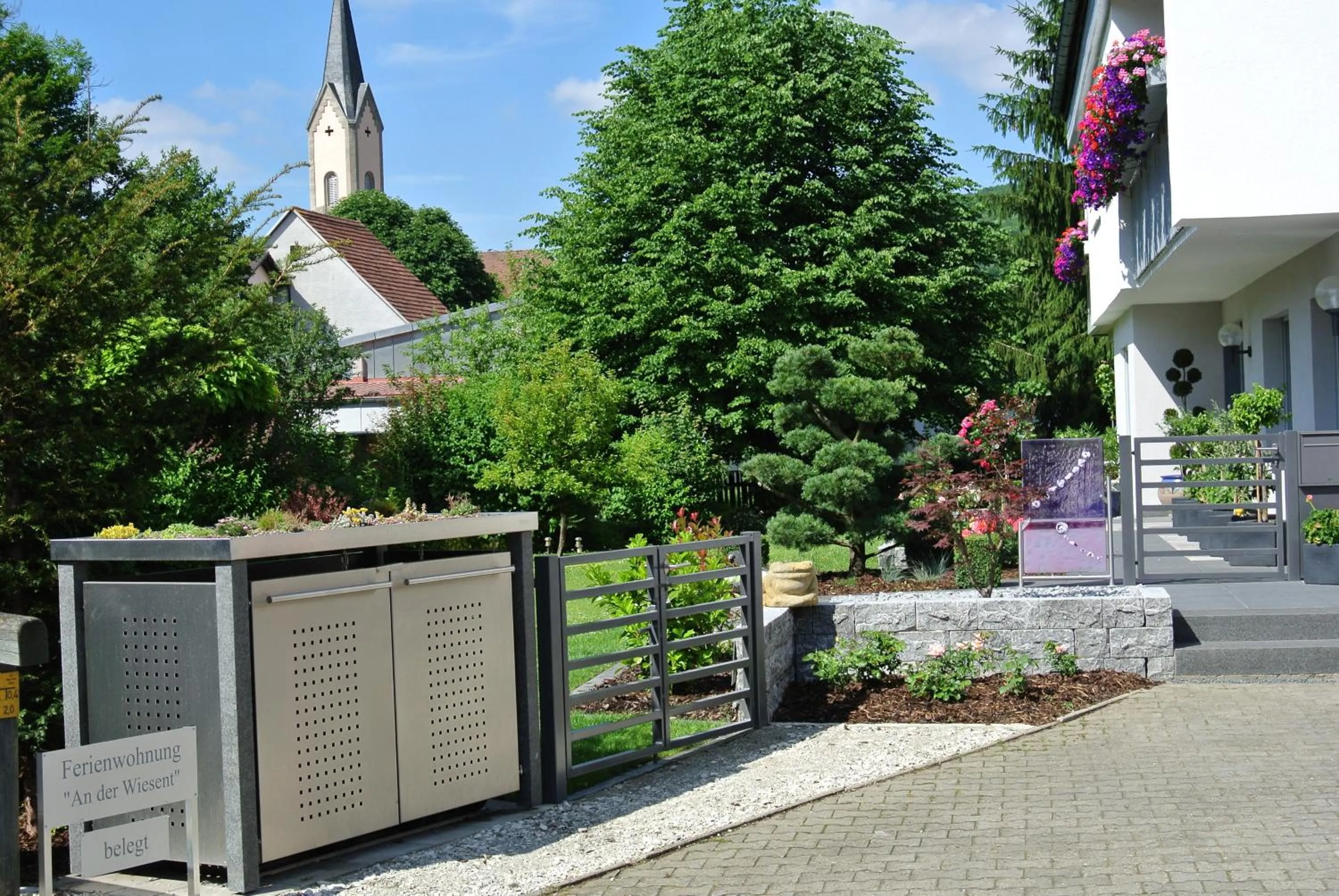 On site in Ferienwohnung "an der Wiesent"