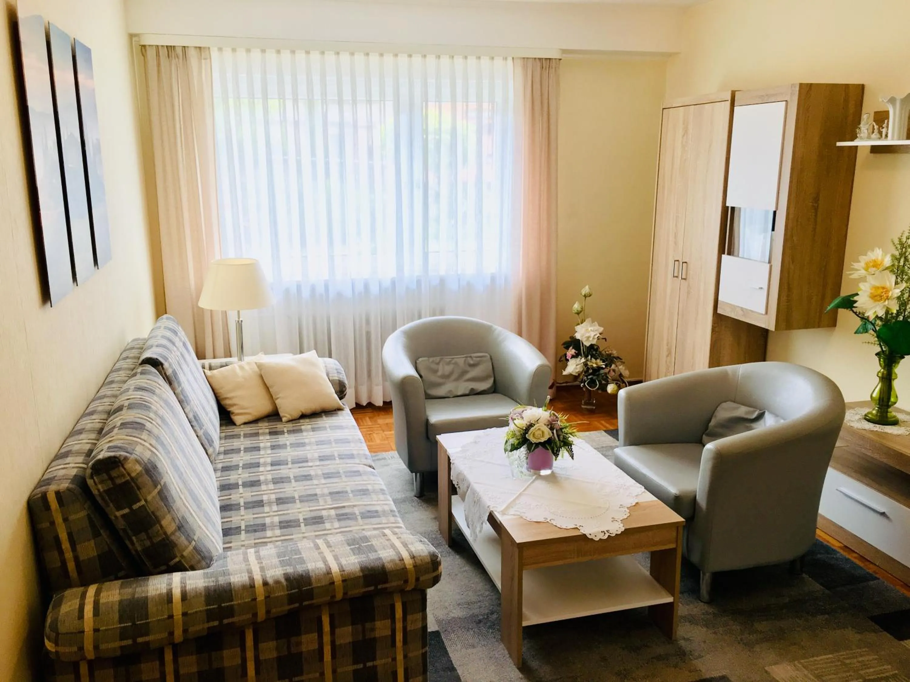 Living room in Ferienwohnung "an der Wiesent"