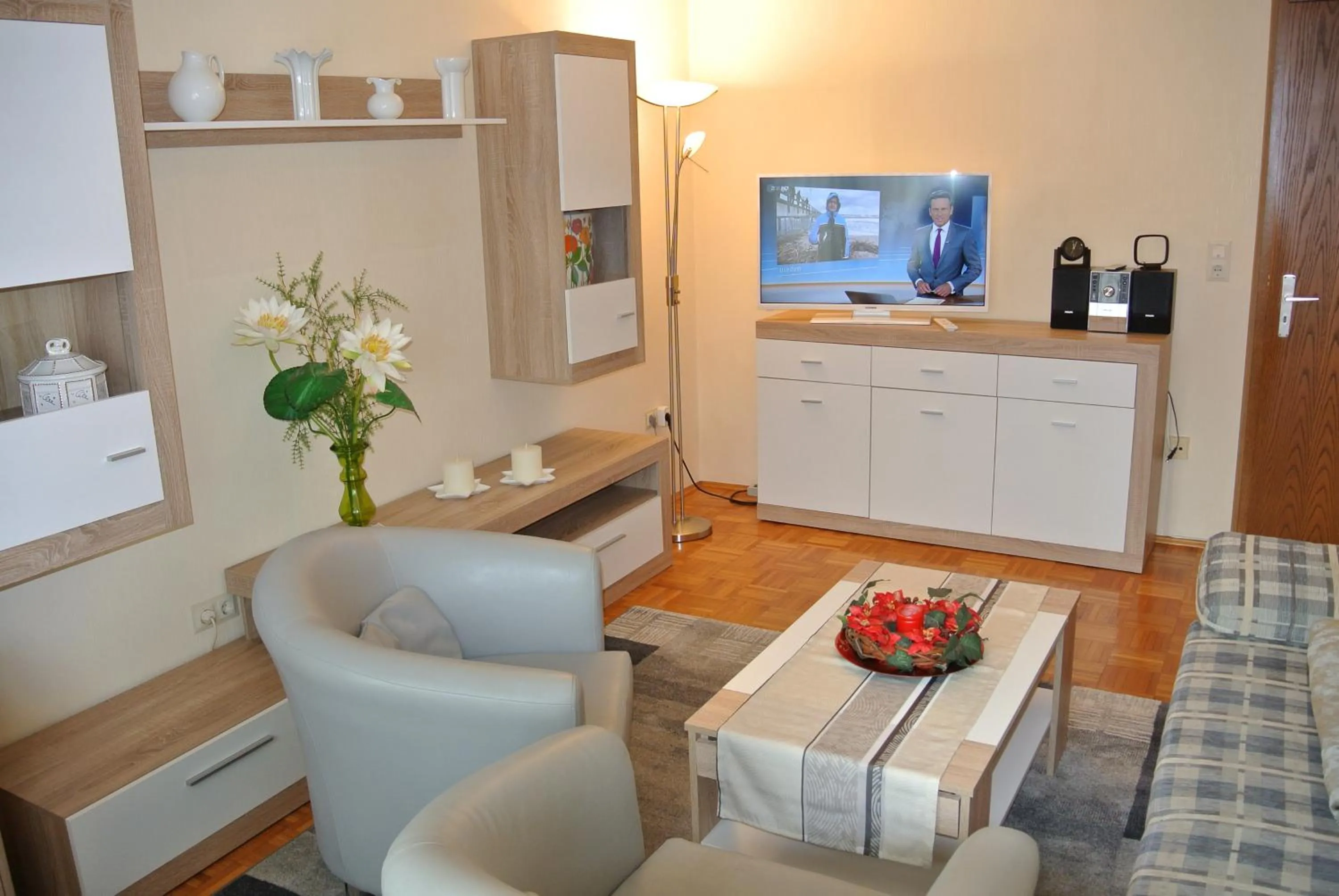 Living room in Ferienwohnung "an der Wiesent"