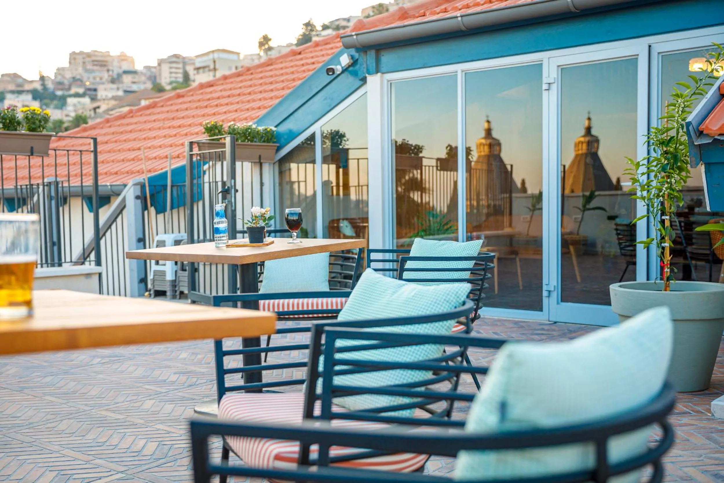 Patio in Michel House