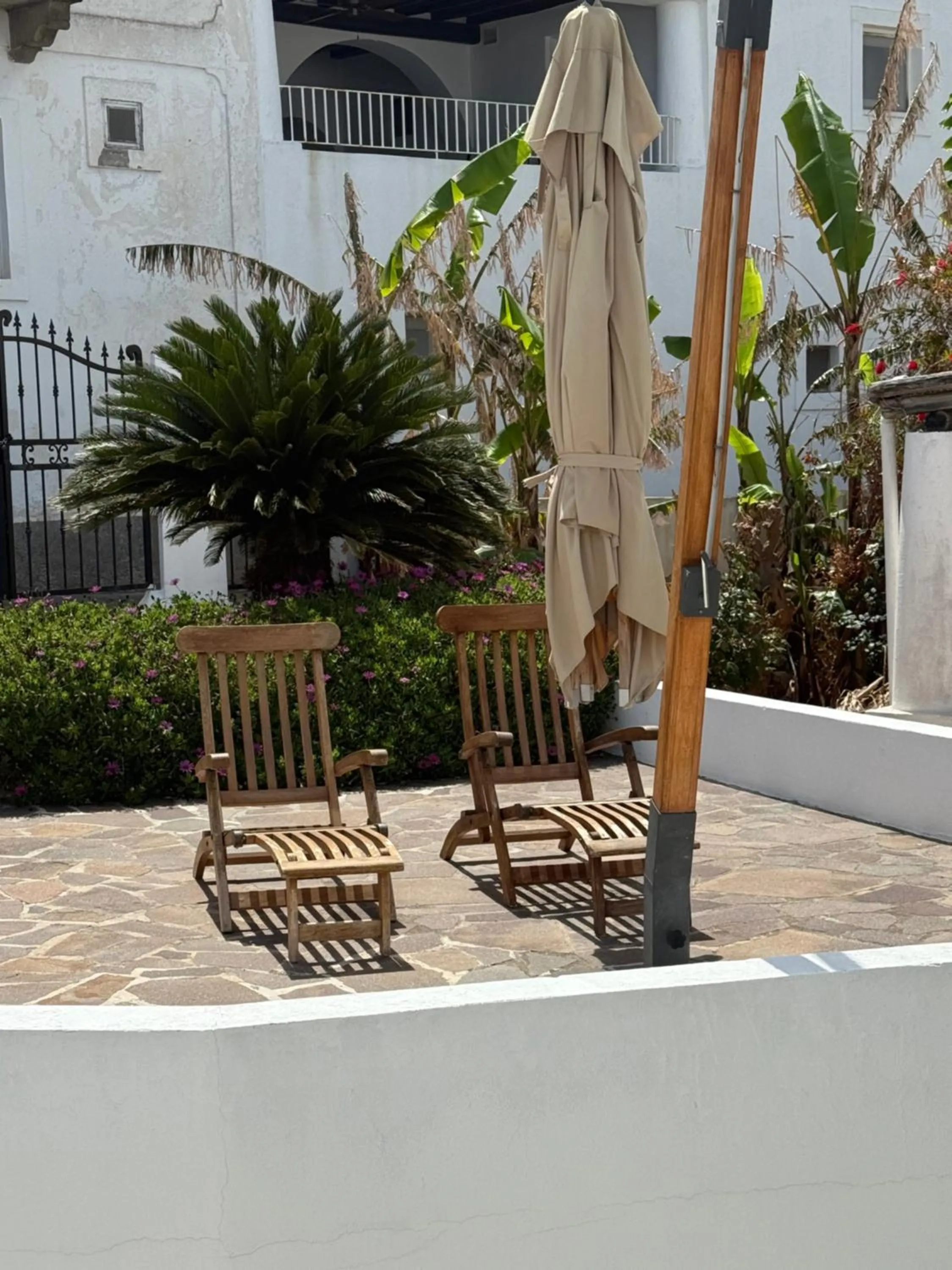 Patio in Hotel Tesoriero