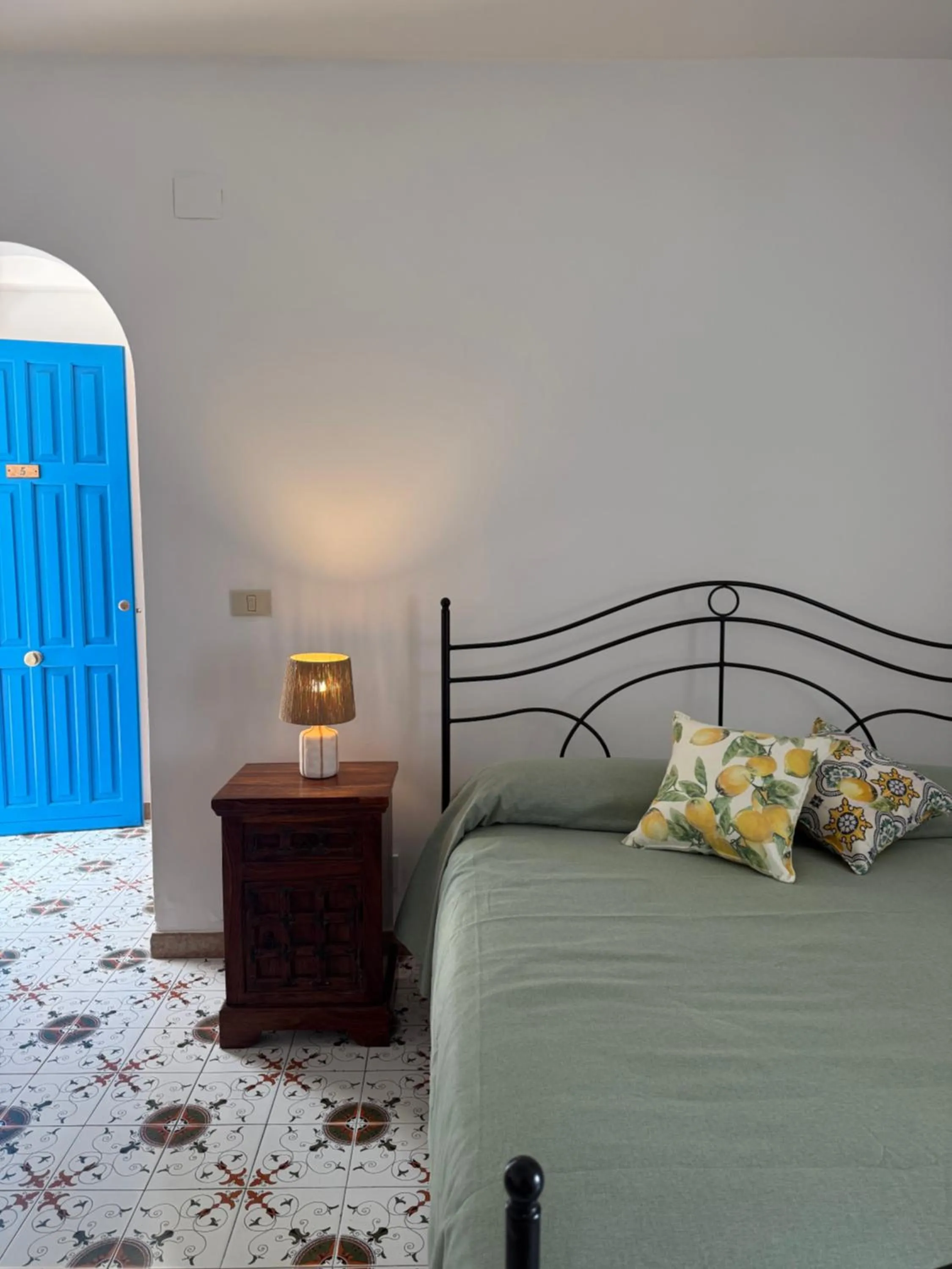 Bed in Hotel Tesoriero