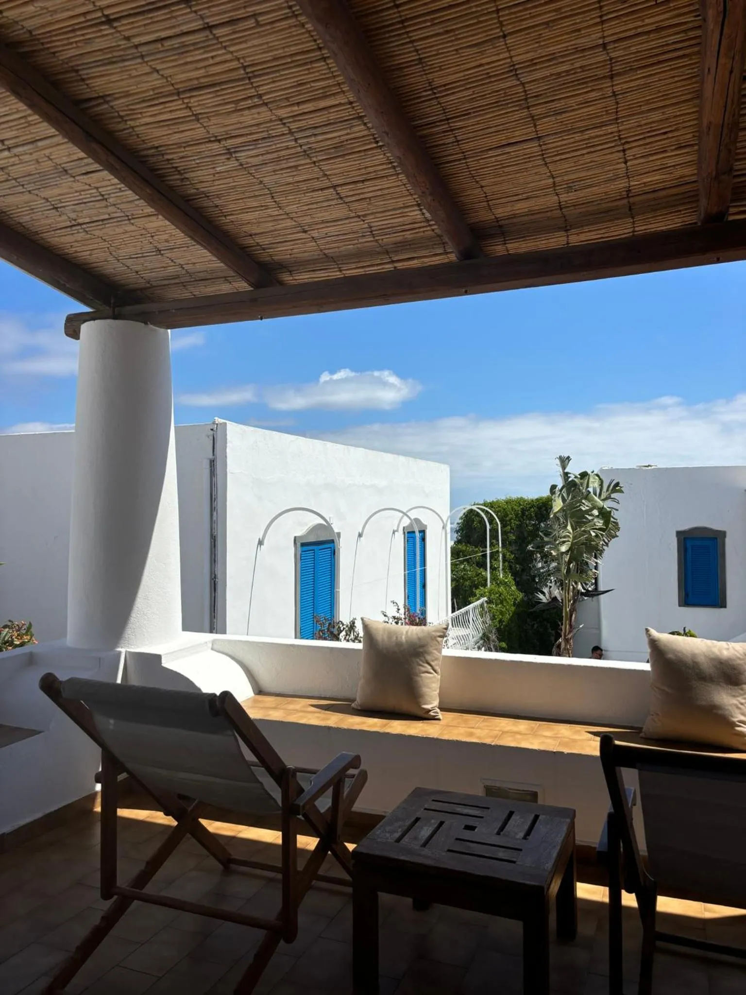 Patio in Hotel Tesoriero