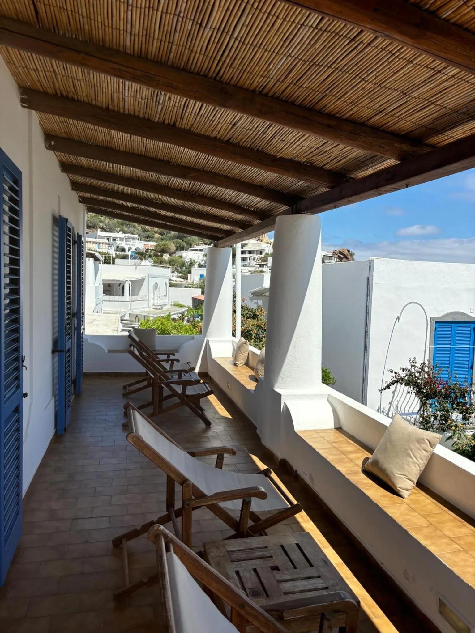 Patio in Hotel Tesoriero