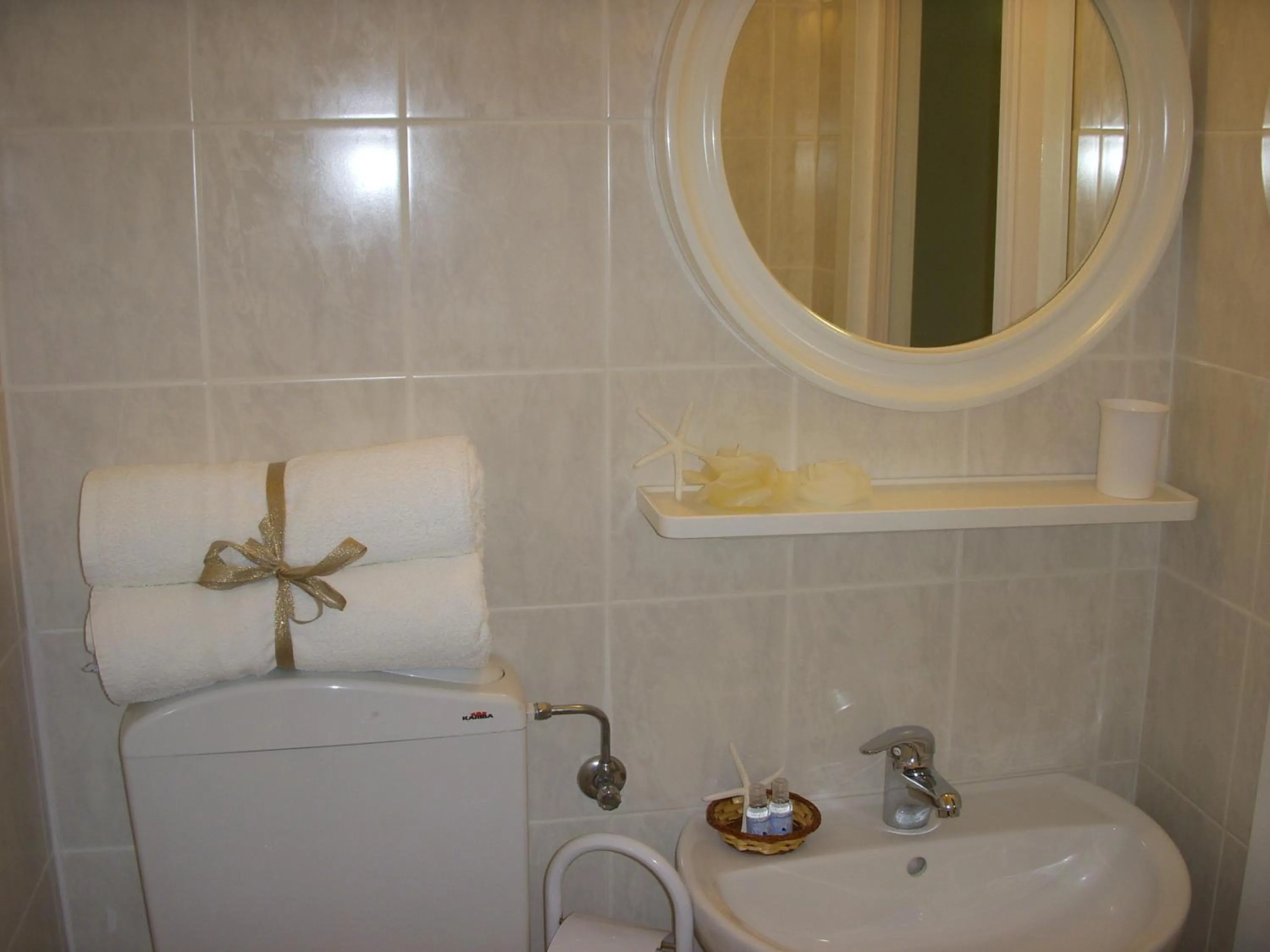 Bathroom in Pensione Rossi