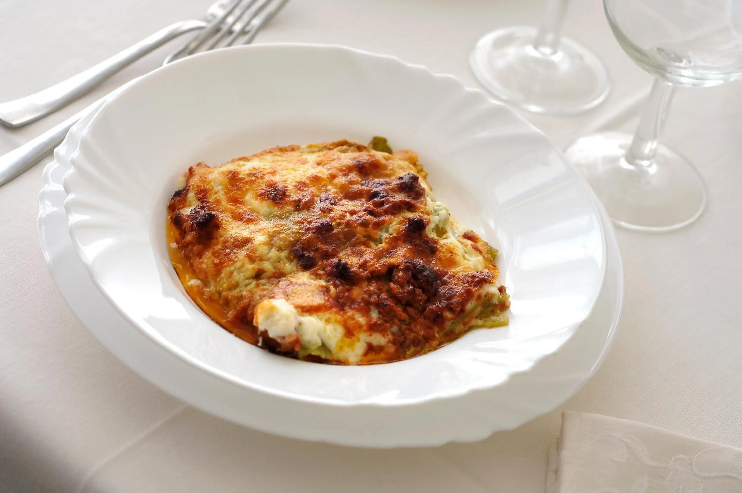 Food close-up in Pensione Rossi