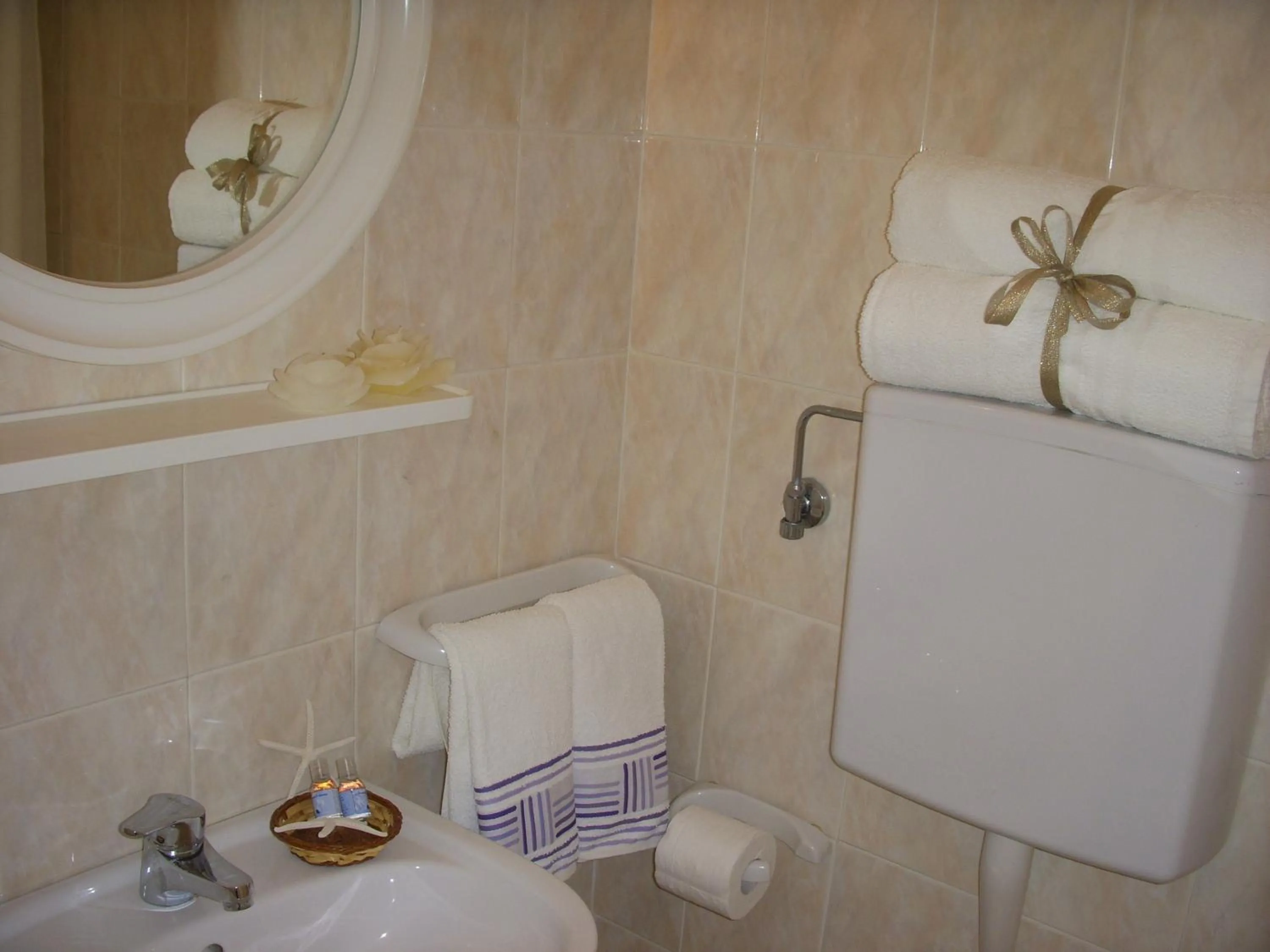 Bathroom in Pensione Rossi