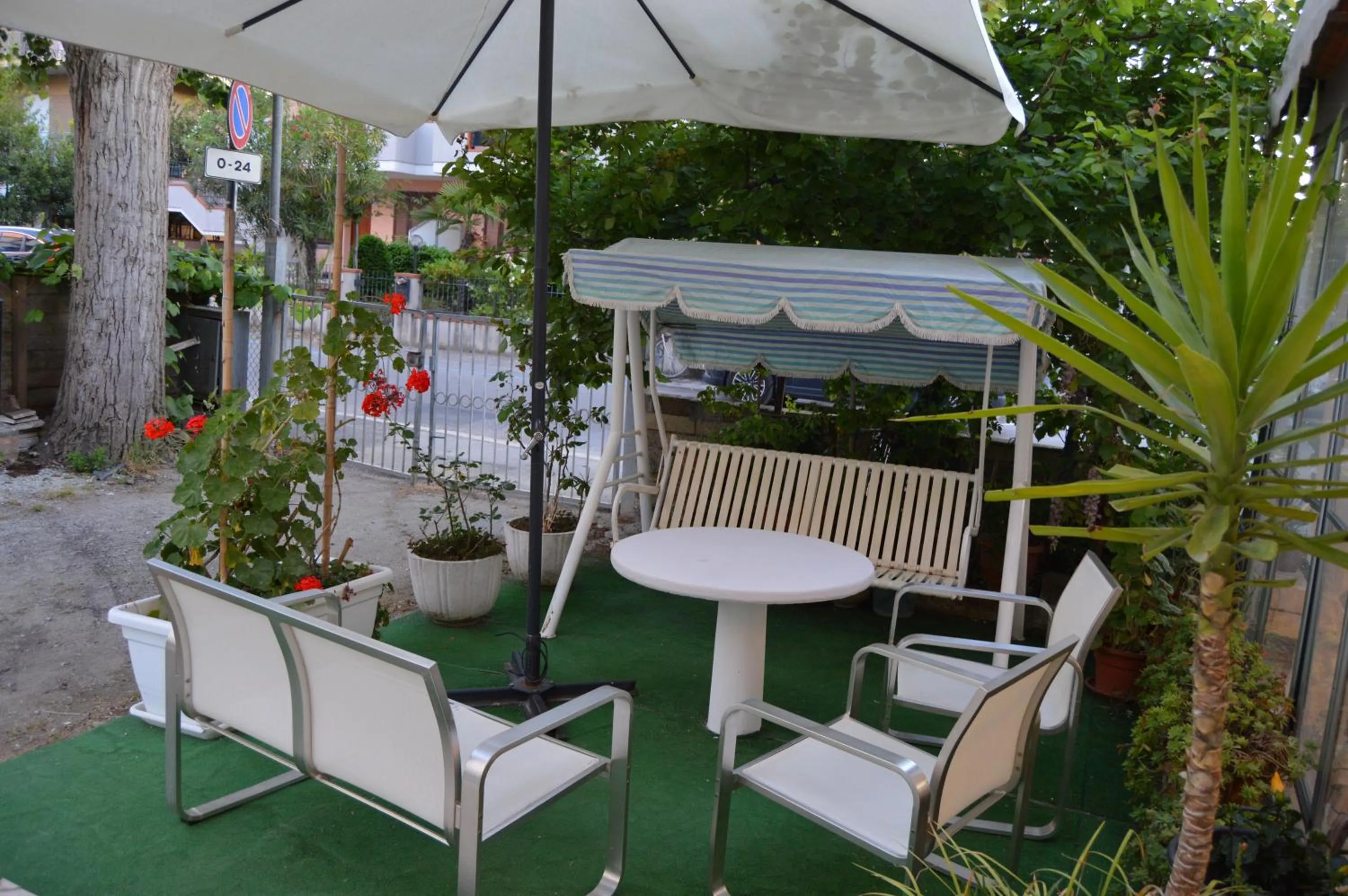Garden in Pensione Rossi