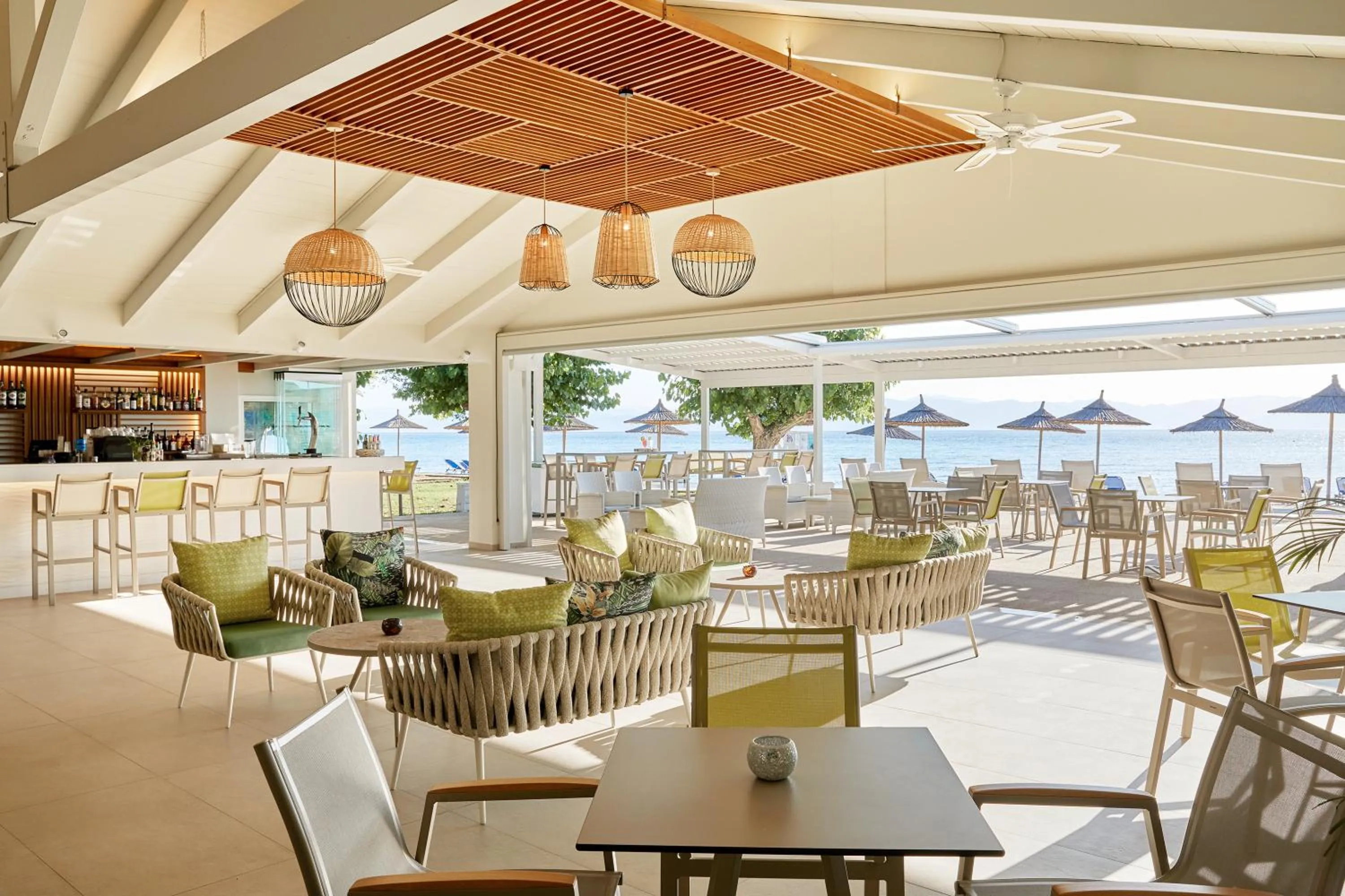 Lounge or bar in Delfinia Hotel