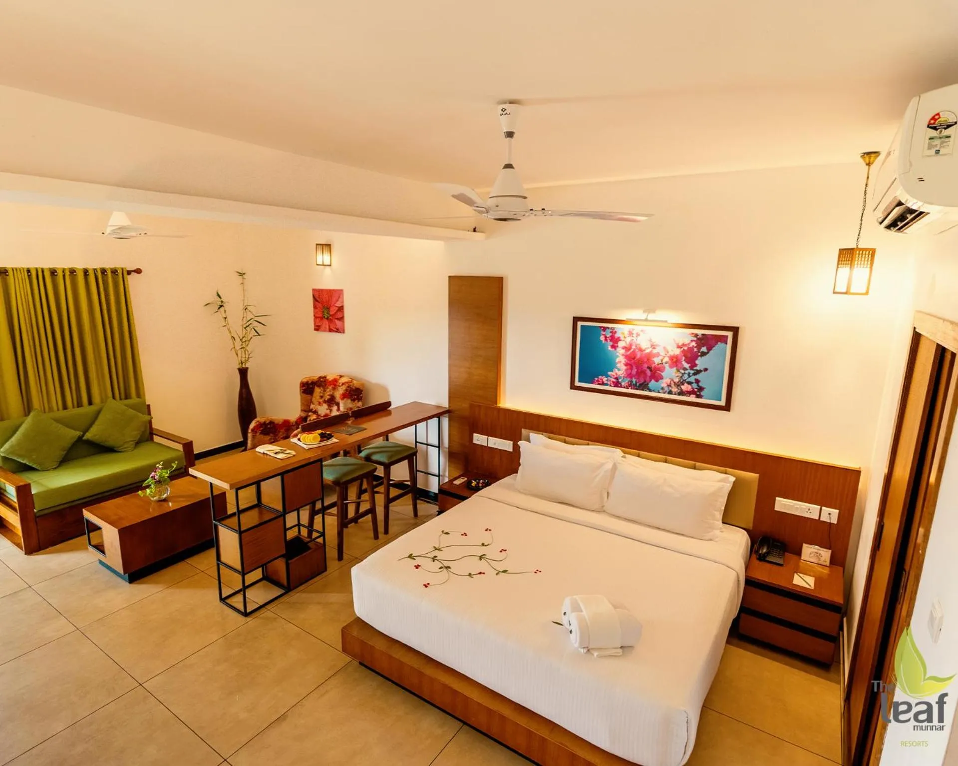 Bedroom, Bed in The Leaf Munnar