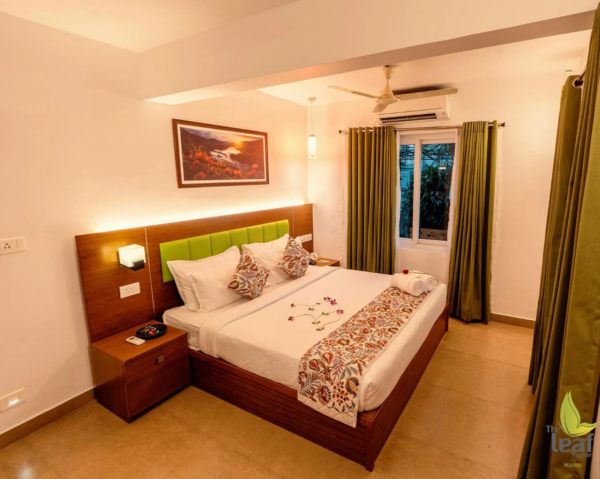 Bedroom, Bed in The Leaf Munnar