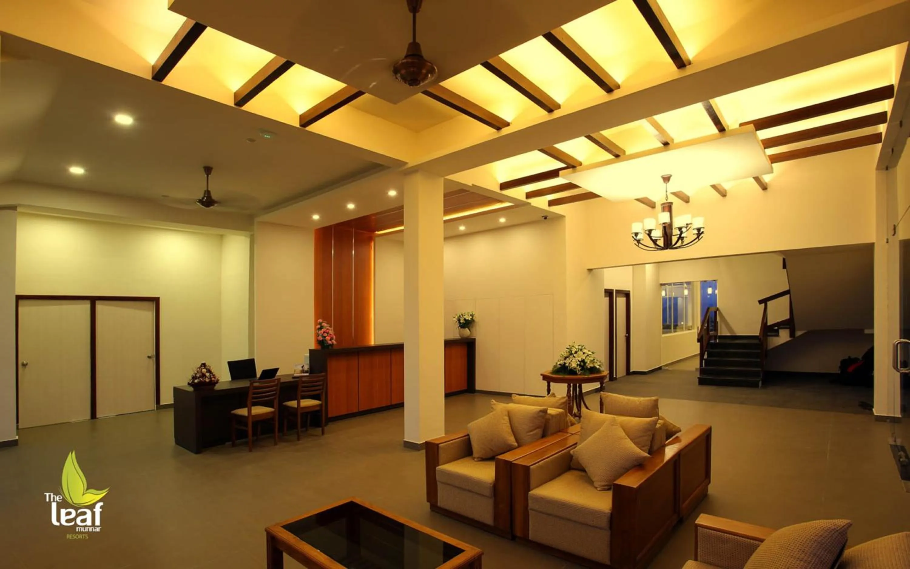 Lobby or reception in The Leaf Munnar