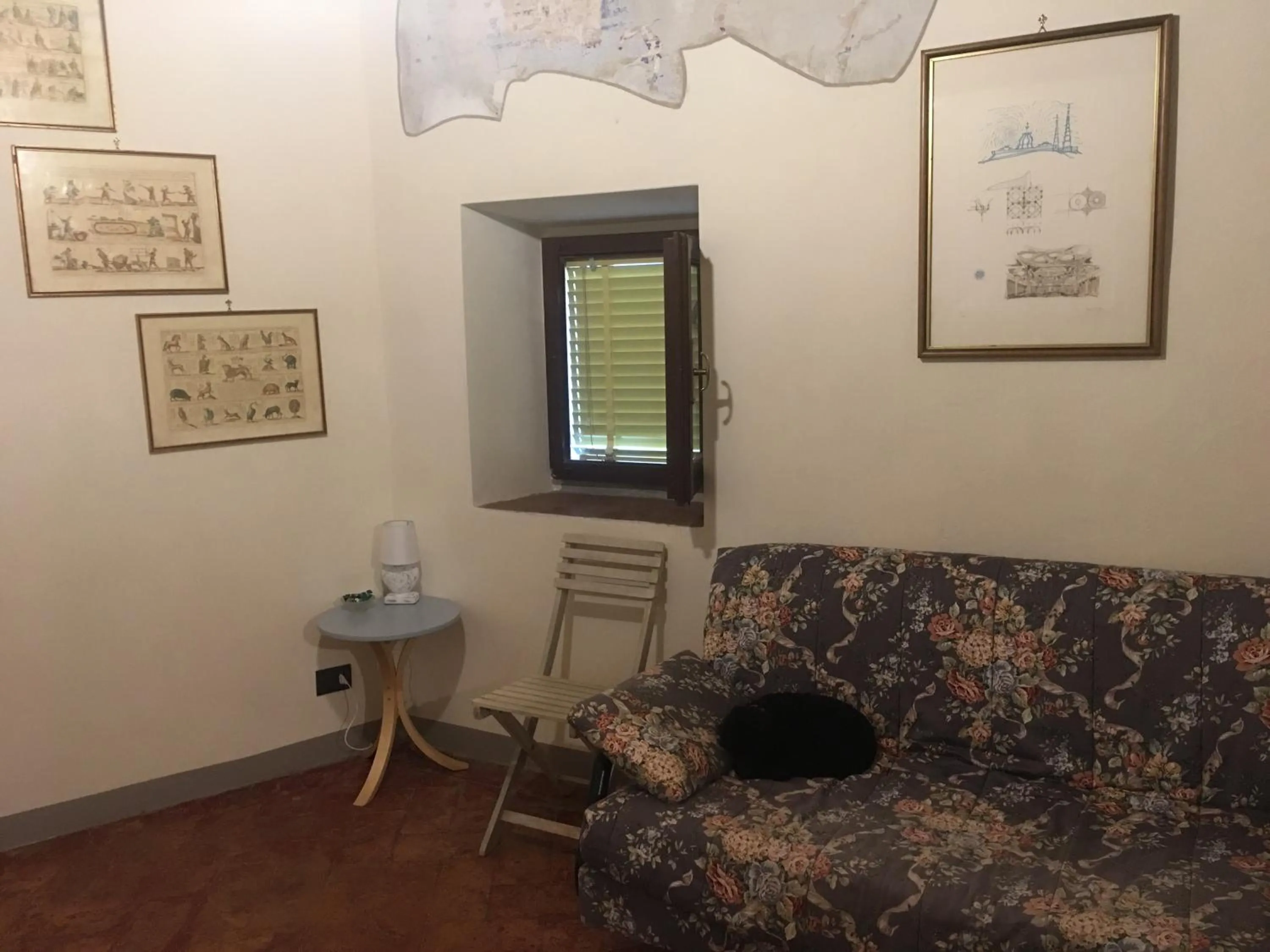 Living room in La Guardia B&B