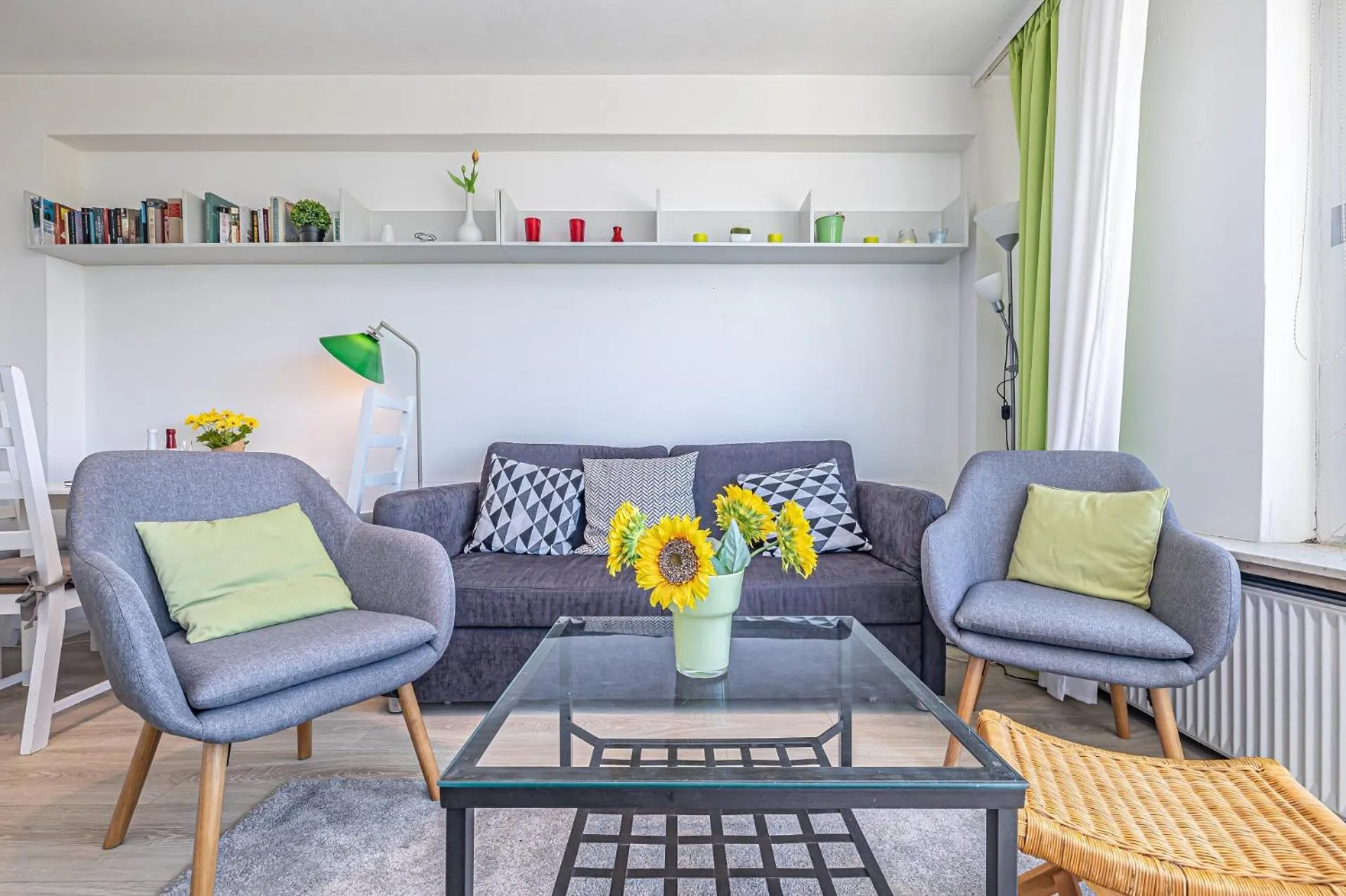 Living room in fewo1846 - Del Mar - komfortable 2-Zimmer-Wohnung mit Balkon im 7 OG
