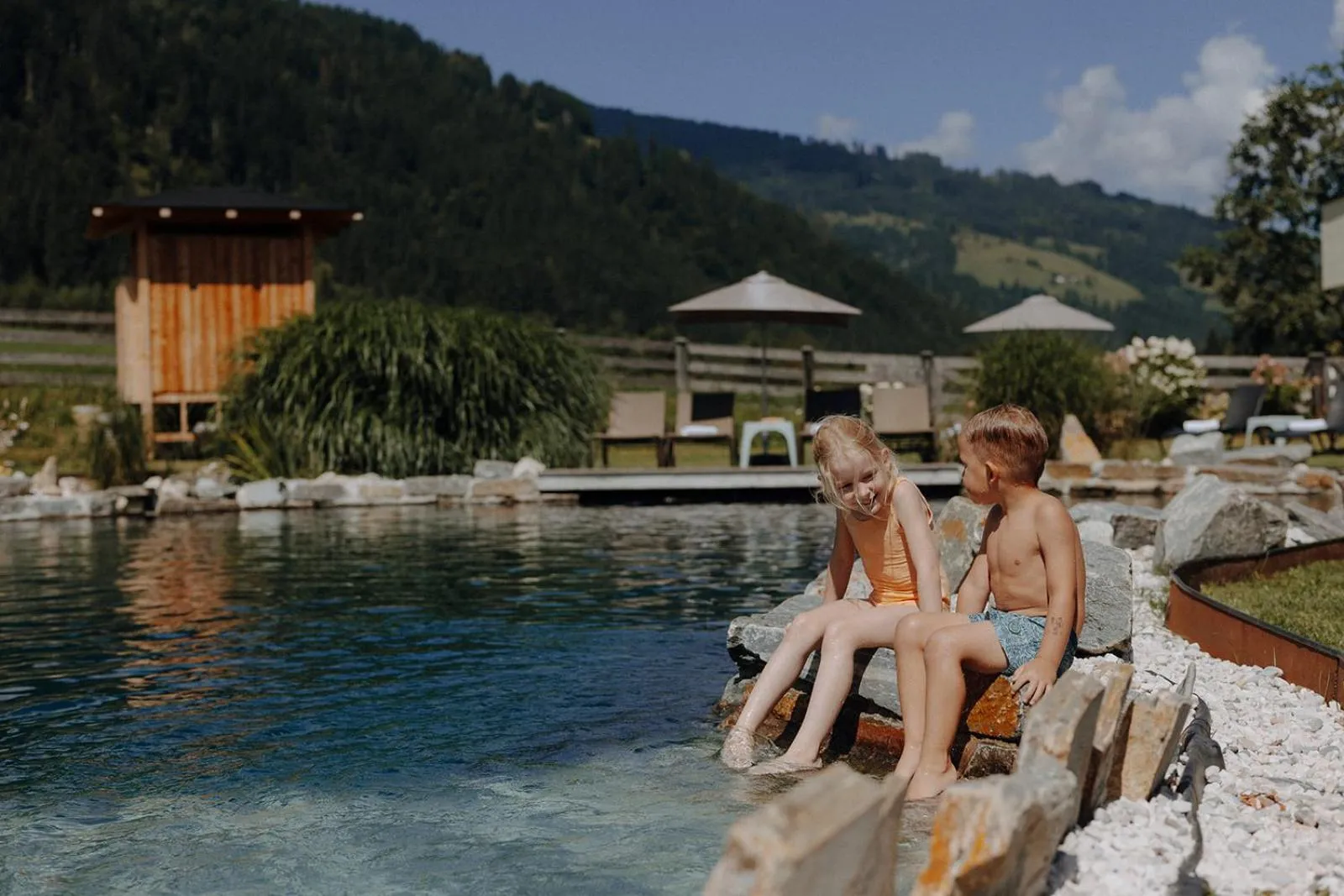 Swimming pool in Familienhotel Botenwirt