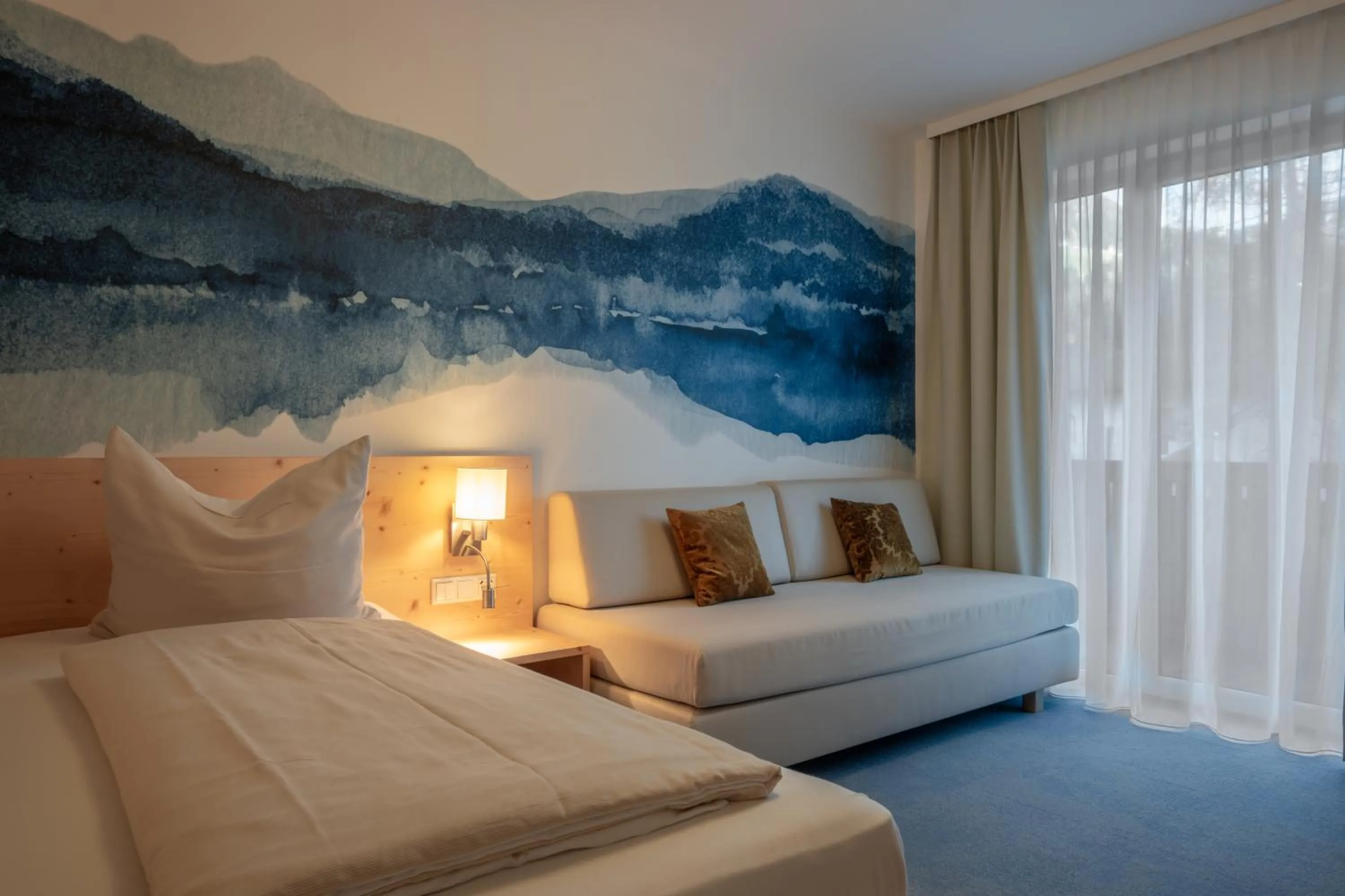 Photo of the whole room, Bed in Familienhotel Botenwirt