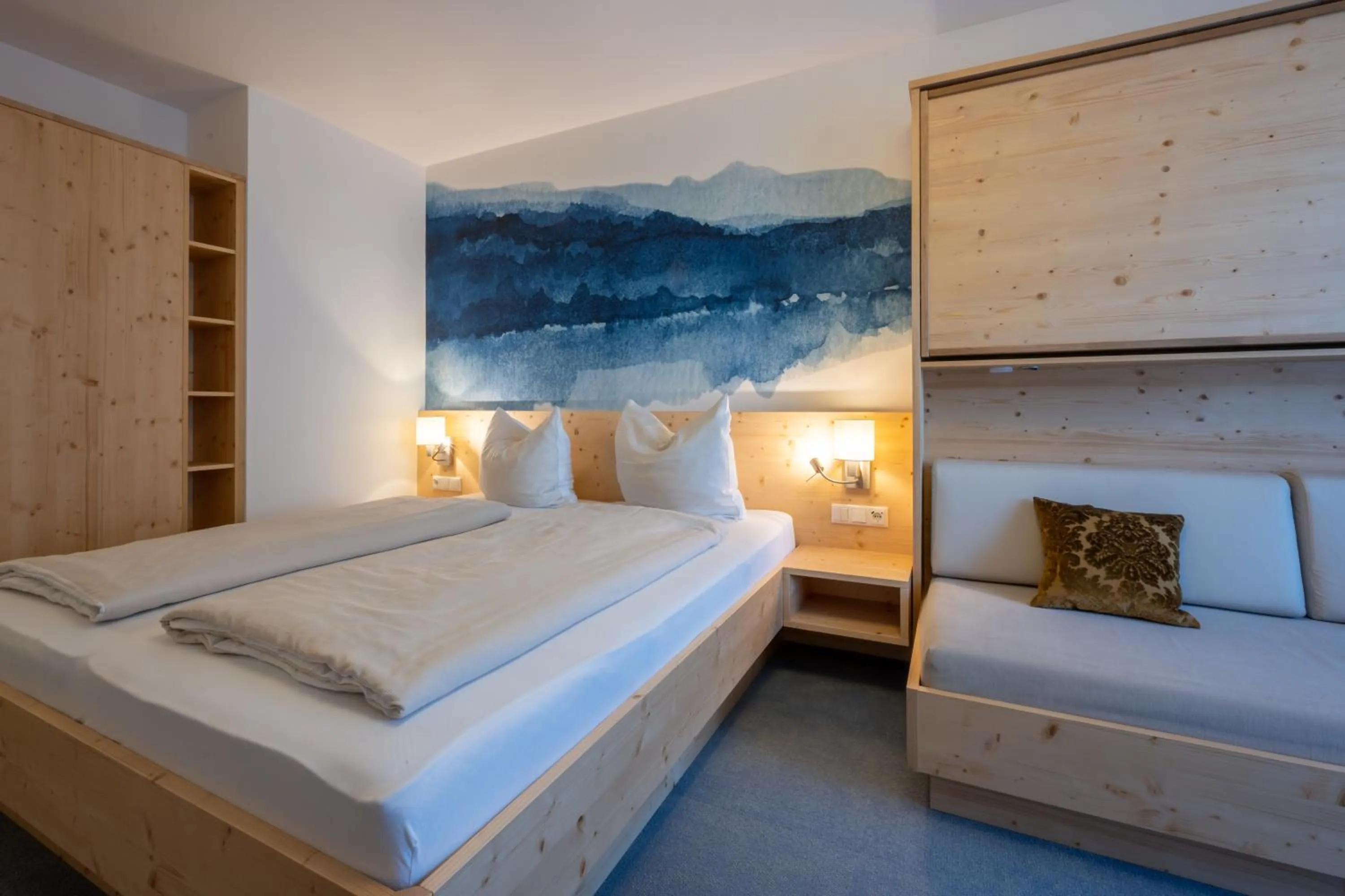 Bed in Familienhotel Botenwirt