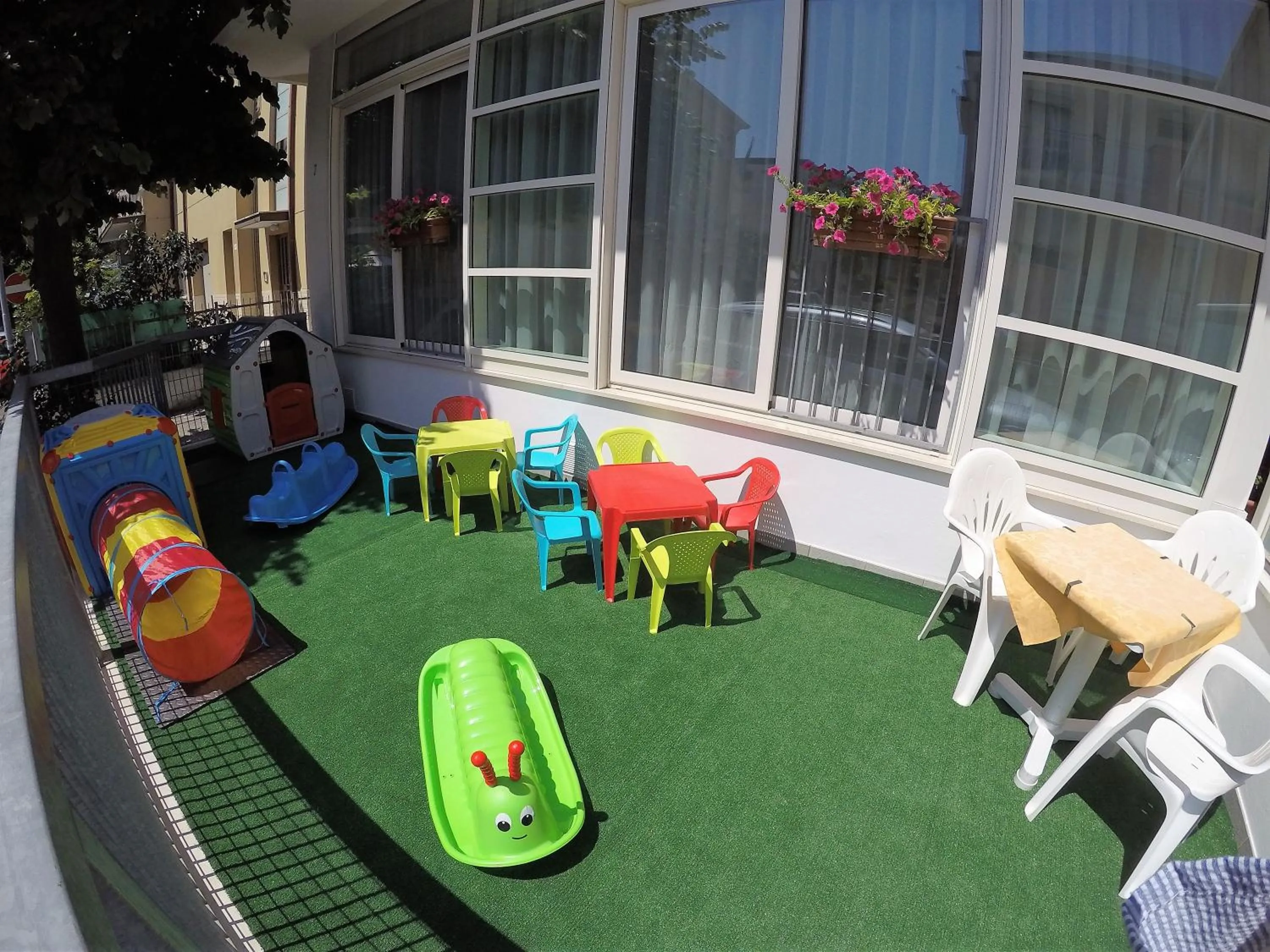 Balcony/Terrace in Hotel Boom