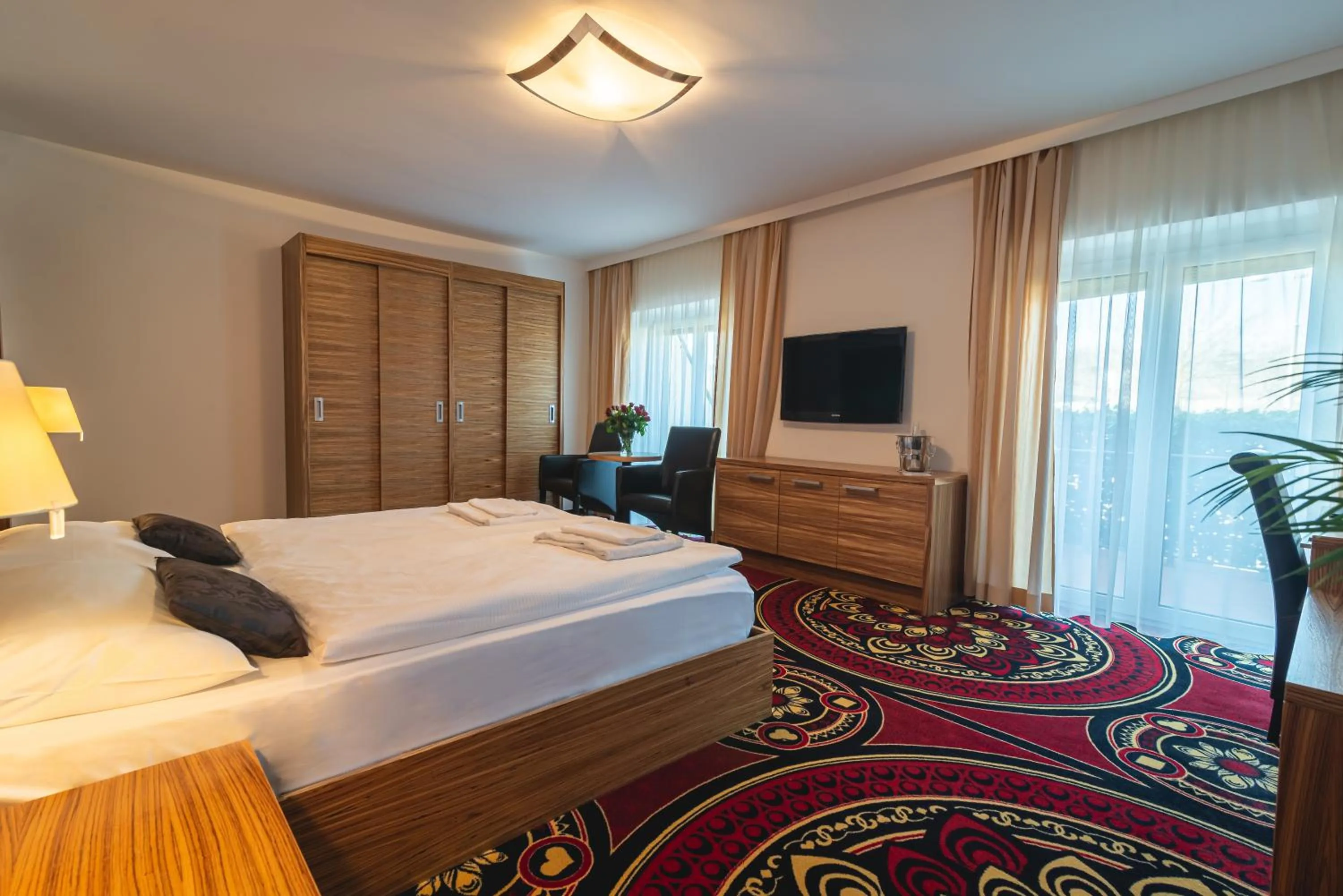 Bedroom, Bed in Casino & Hotel ADMIRAL Kozina