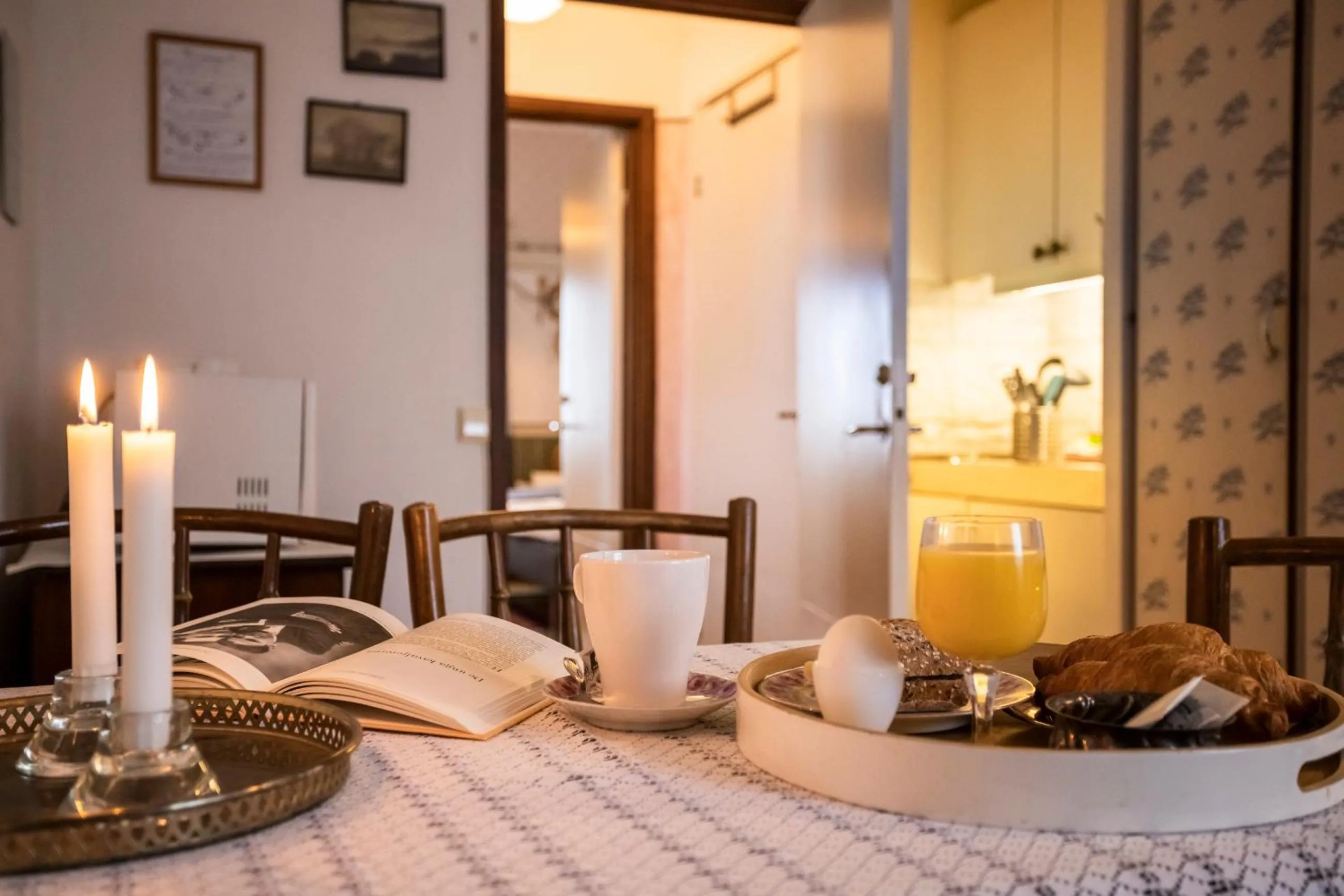 Living room in Skotteksgården Cottages