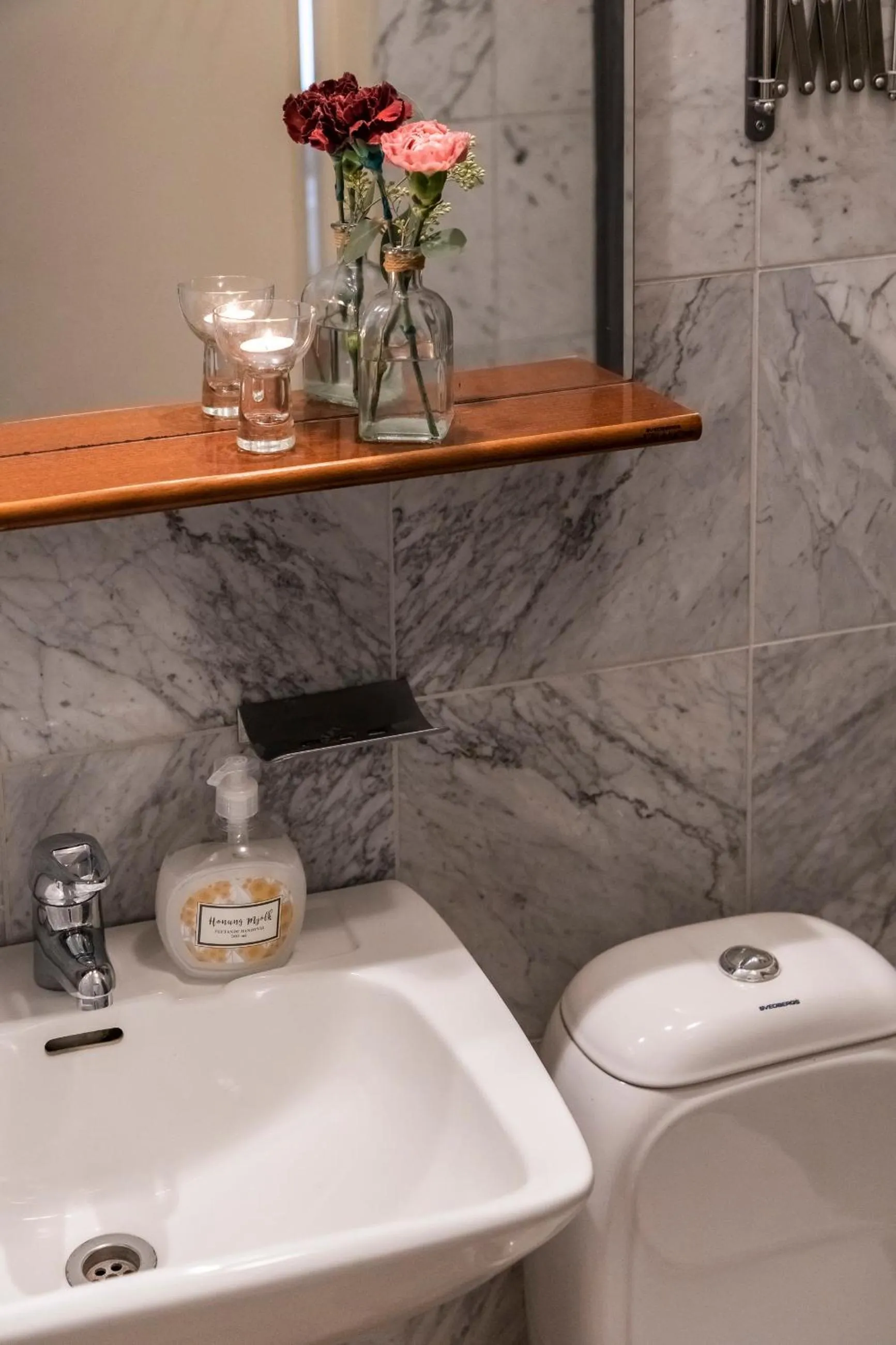 Bathroom in Skotteksgården Cottages