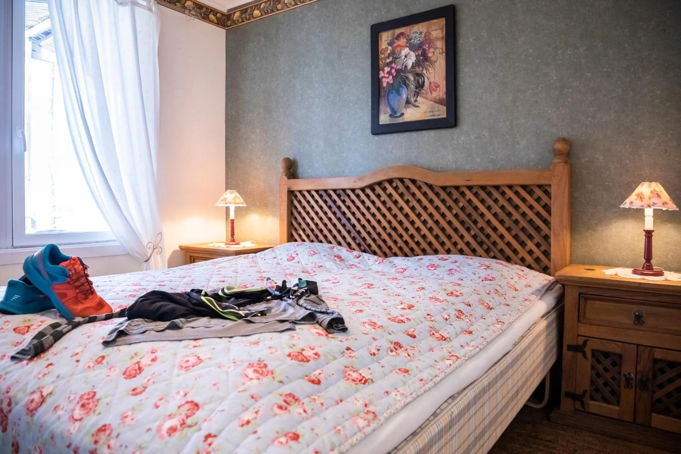 Bedroom, Bed in Skotteksgården Cottages