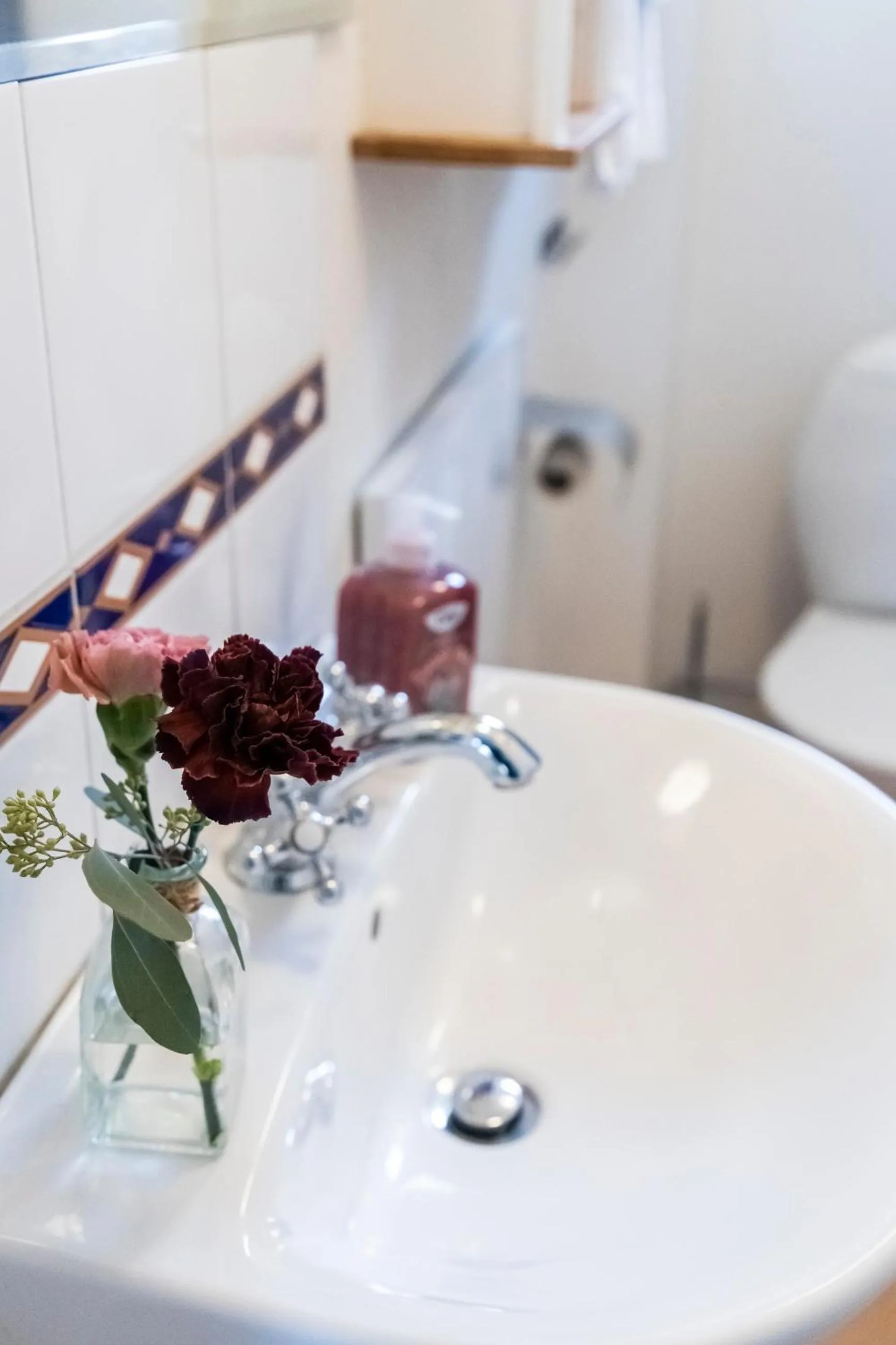 Bathroom in Skotteksgården Cottages