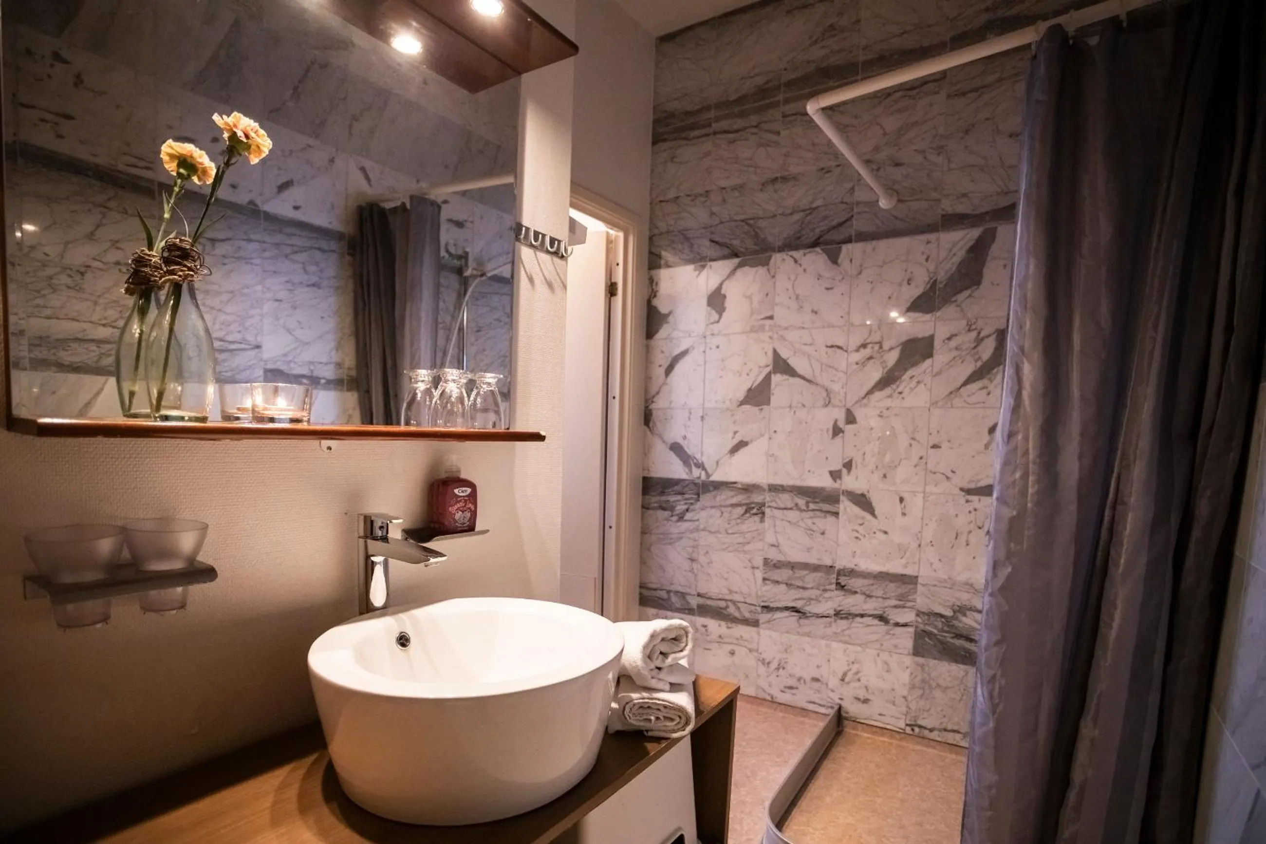 Bathroom in Skotteksgården Cottages