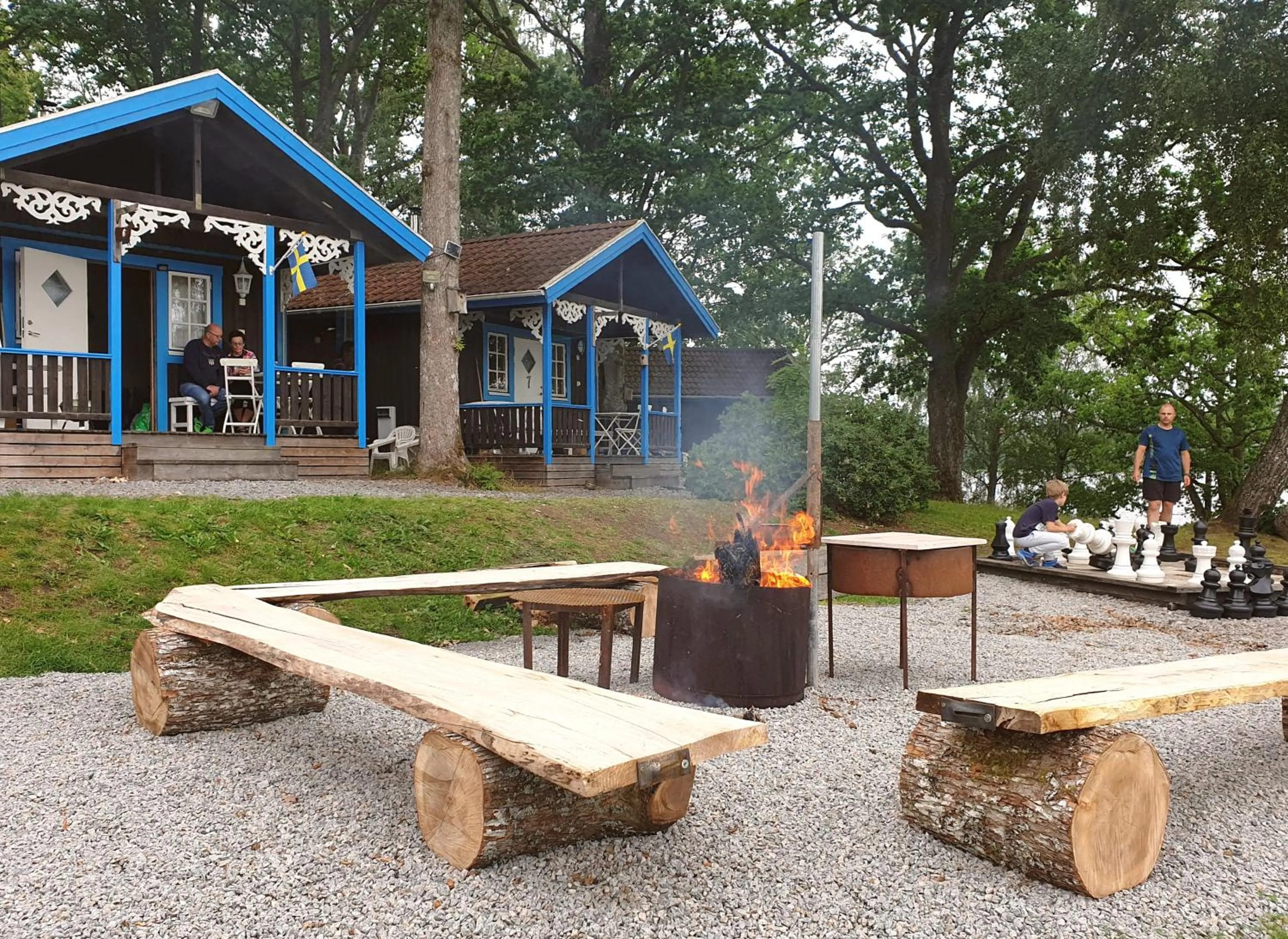 Area and facilities in Skotteksgården Cottages