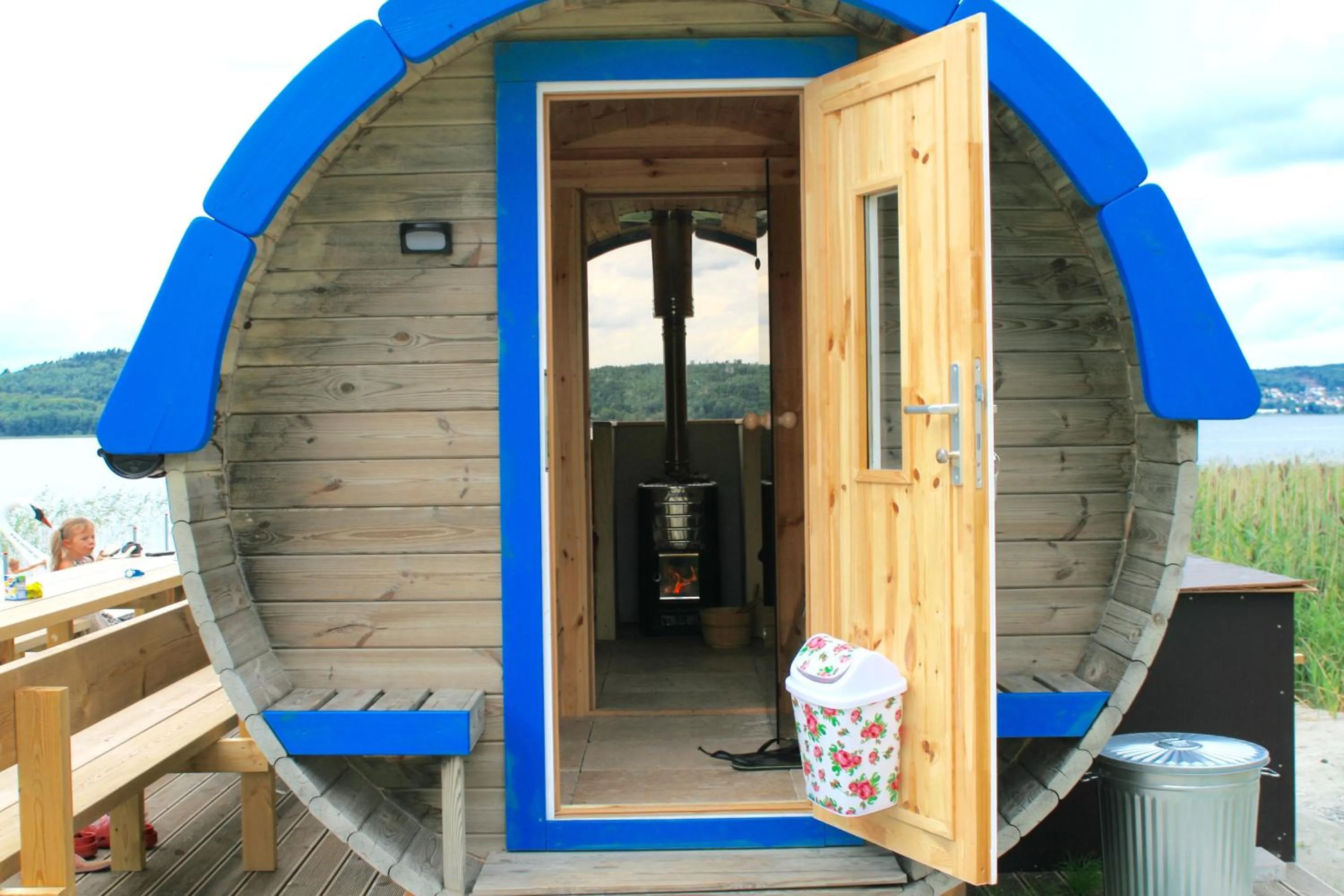 Sauna in Skotteksgården Cottages