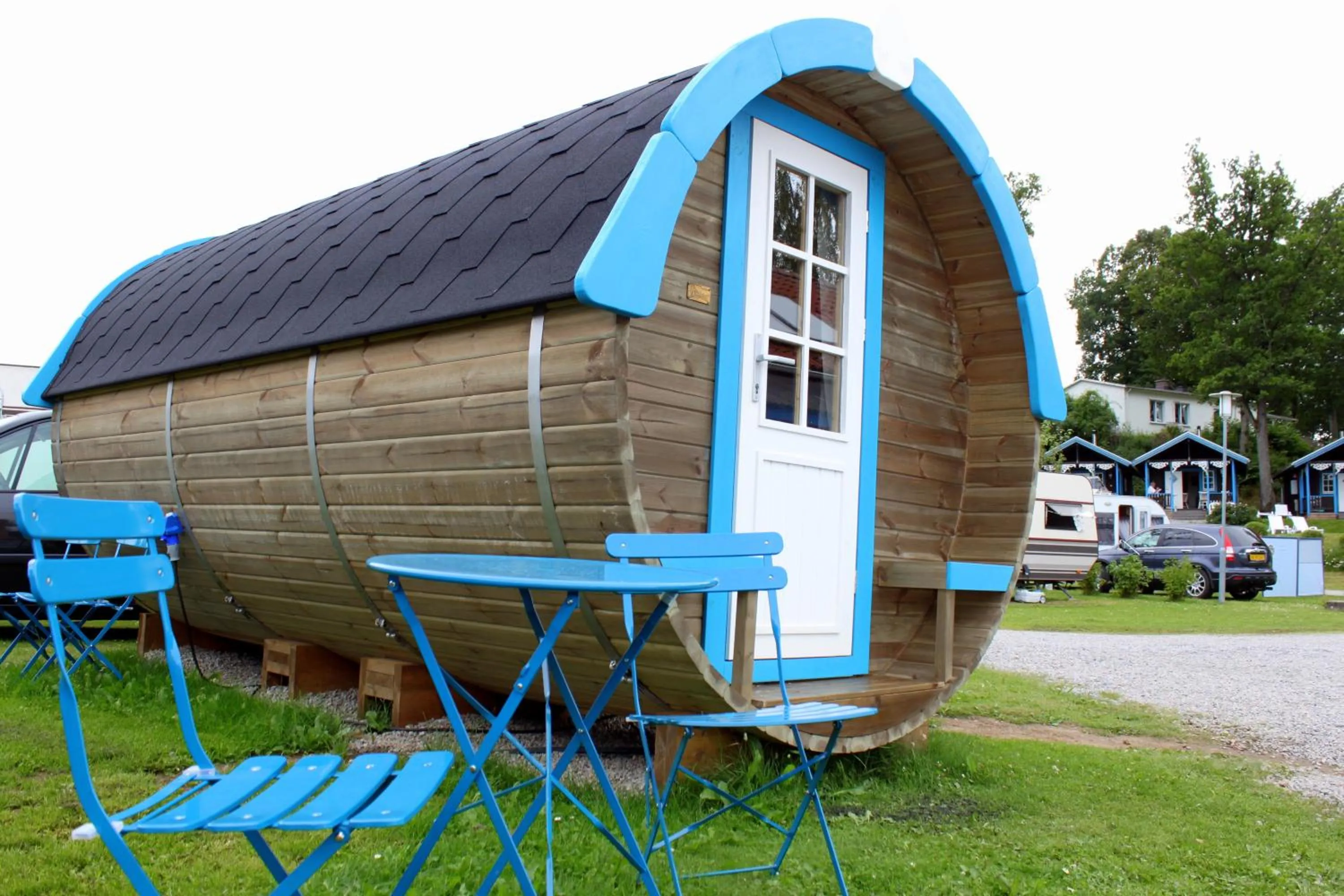 Bed in Skotteksgården Cottages