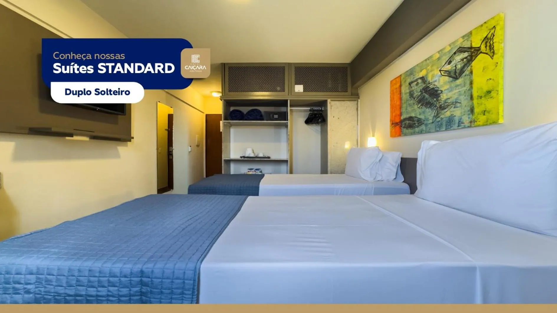 Bedroom, Bed in Hotel Caiçara João Pessoa