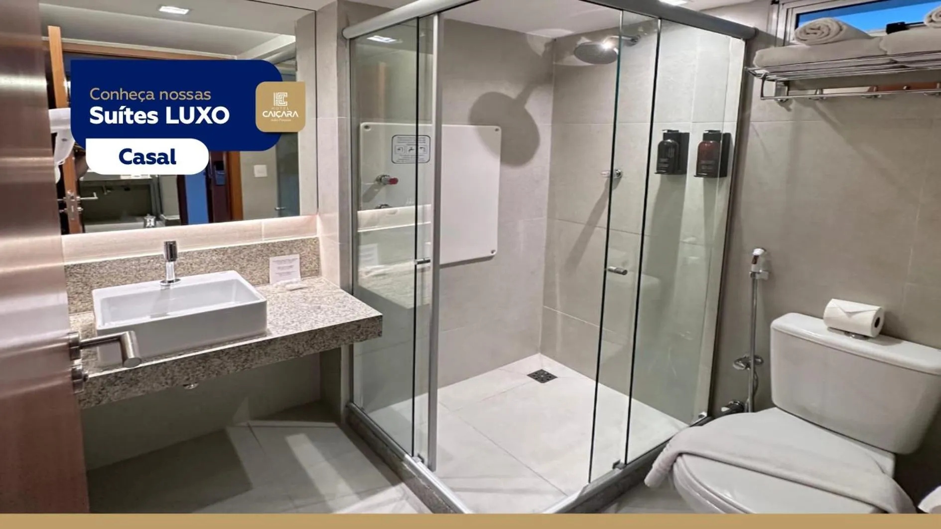 Shower in Hotel Caiçara João Pessoa