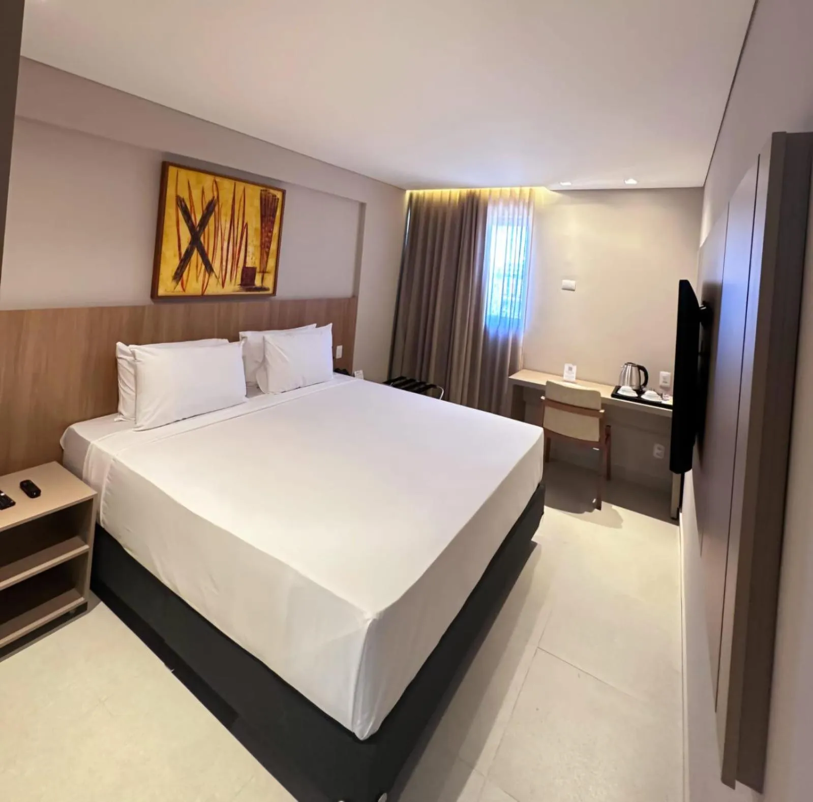 Area and facilities, Bed in Hotel Caiçara João Pessoa