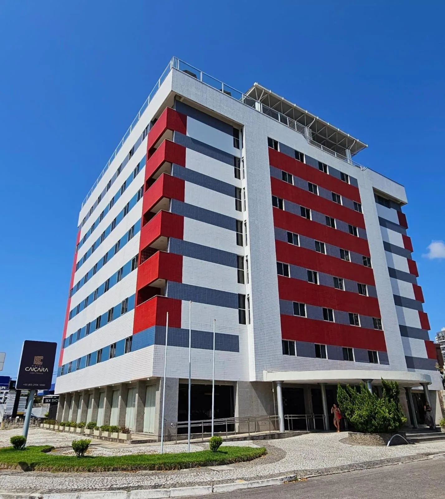 Property building in Hotel Caiçara João Pessoa