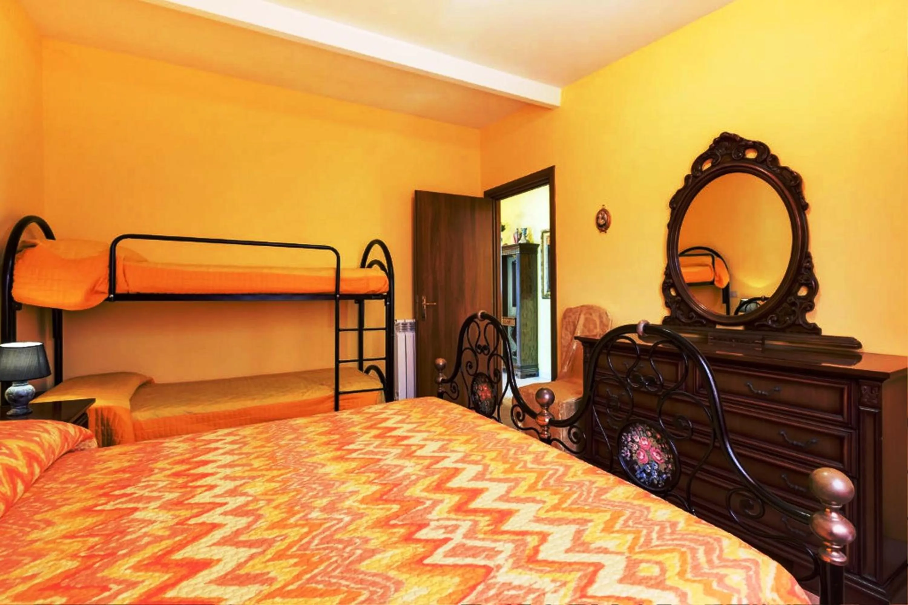 Bedroom, Bed in B&B Luna