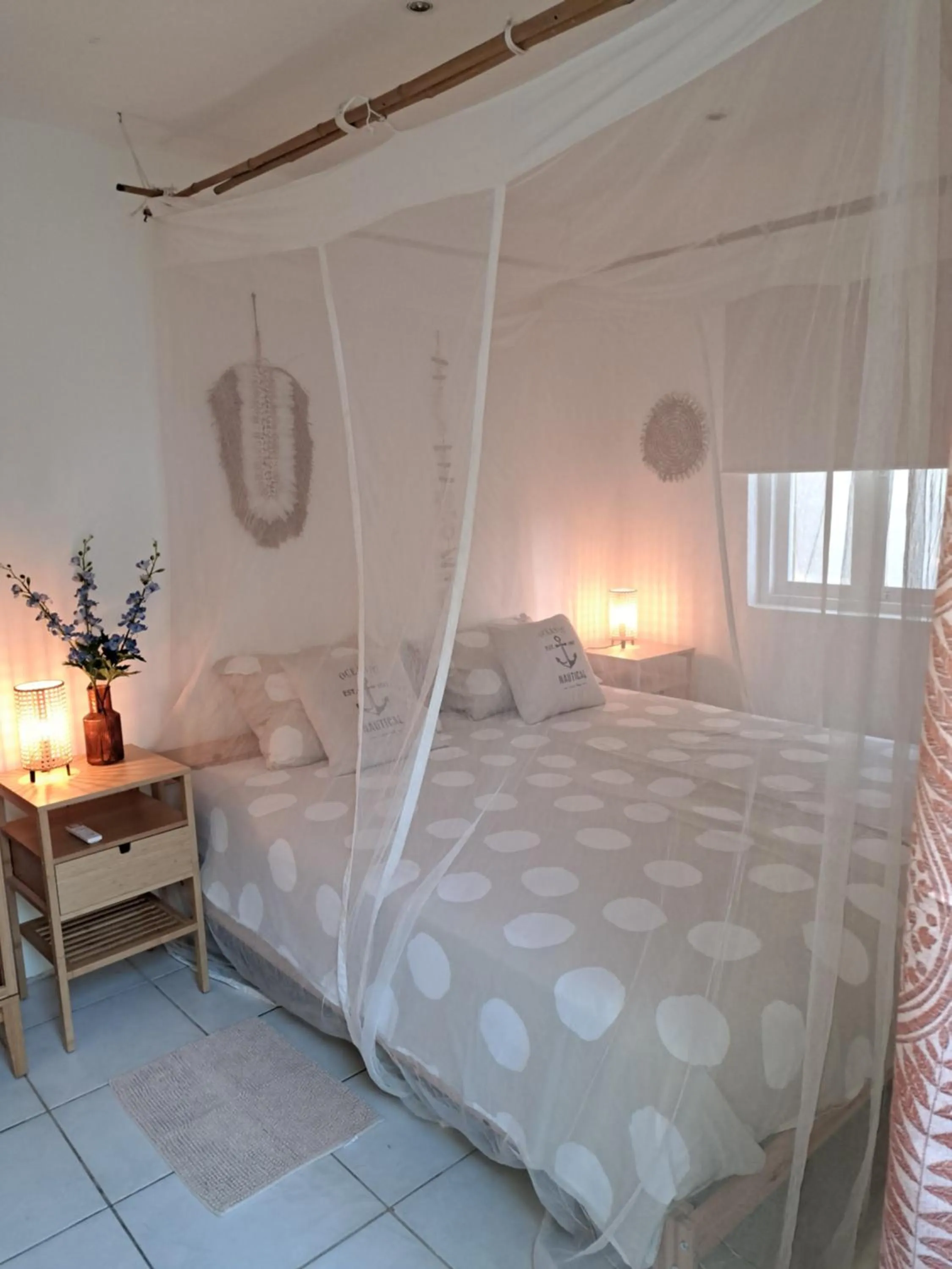 Bedroom, Bed in BnBBonaire near the ocean